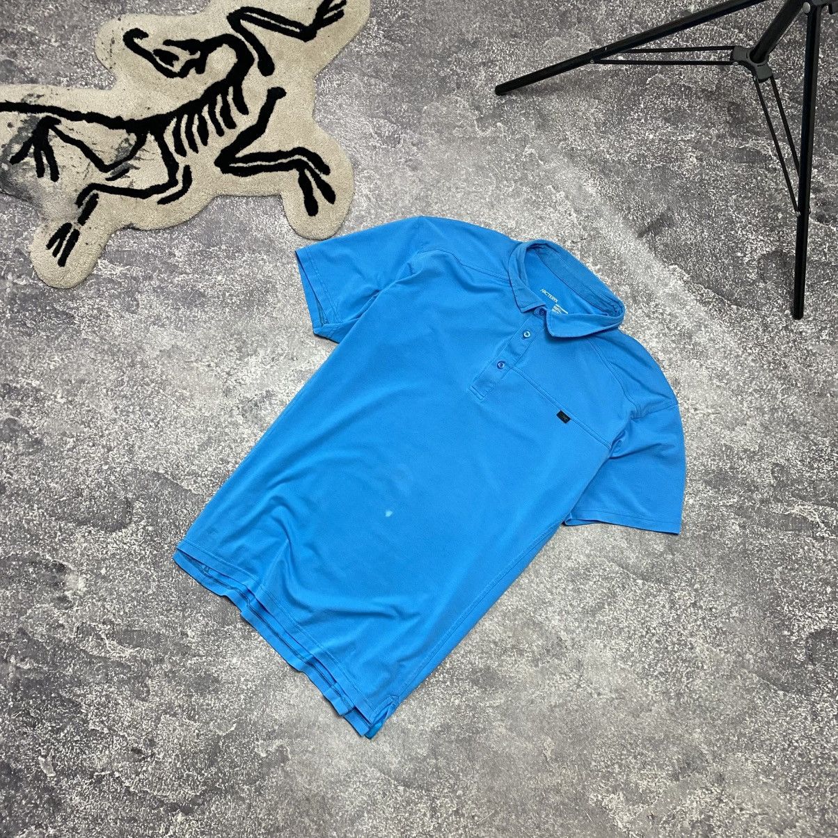 Arc'teryx Luxury Arcteryx Small Logo y2k outdoor opium polo Size US XL / EU 56 / 4 - 1 Thumbnail