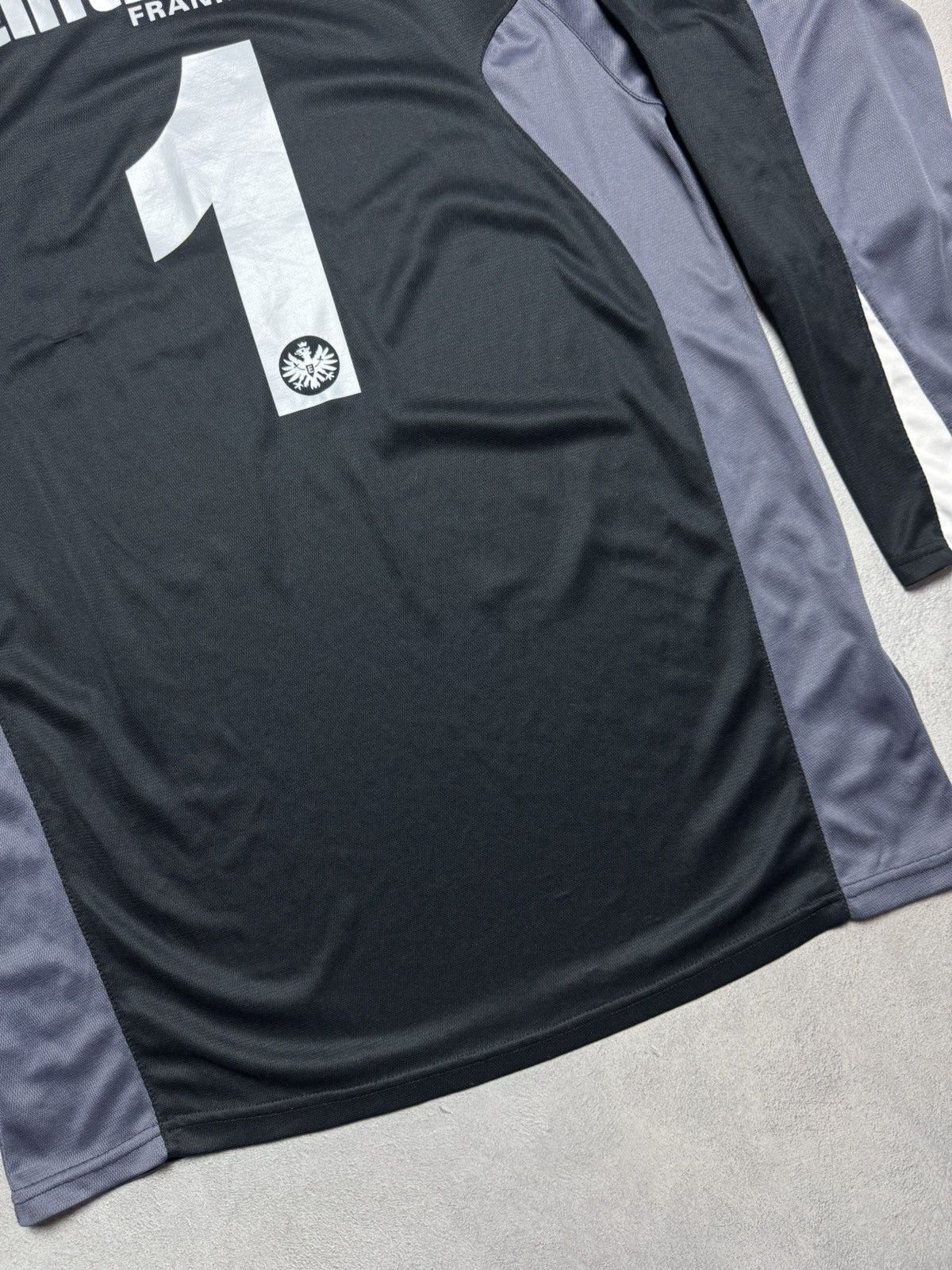 Vintage Eintracht Frankfurt 2005 2006 Goalkeeper Shirt Jersey Jako Size US XL / EU 56 / 4 - 13 Thumbnail