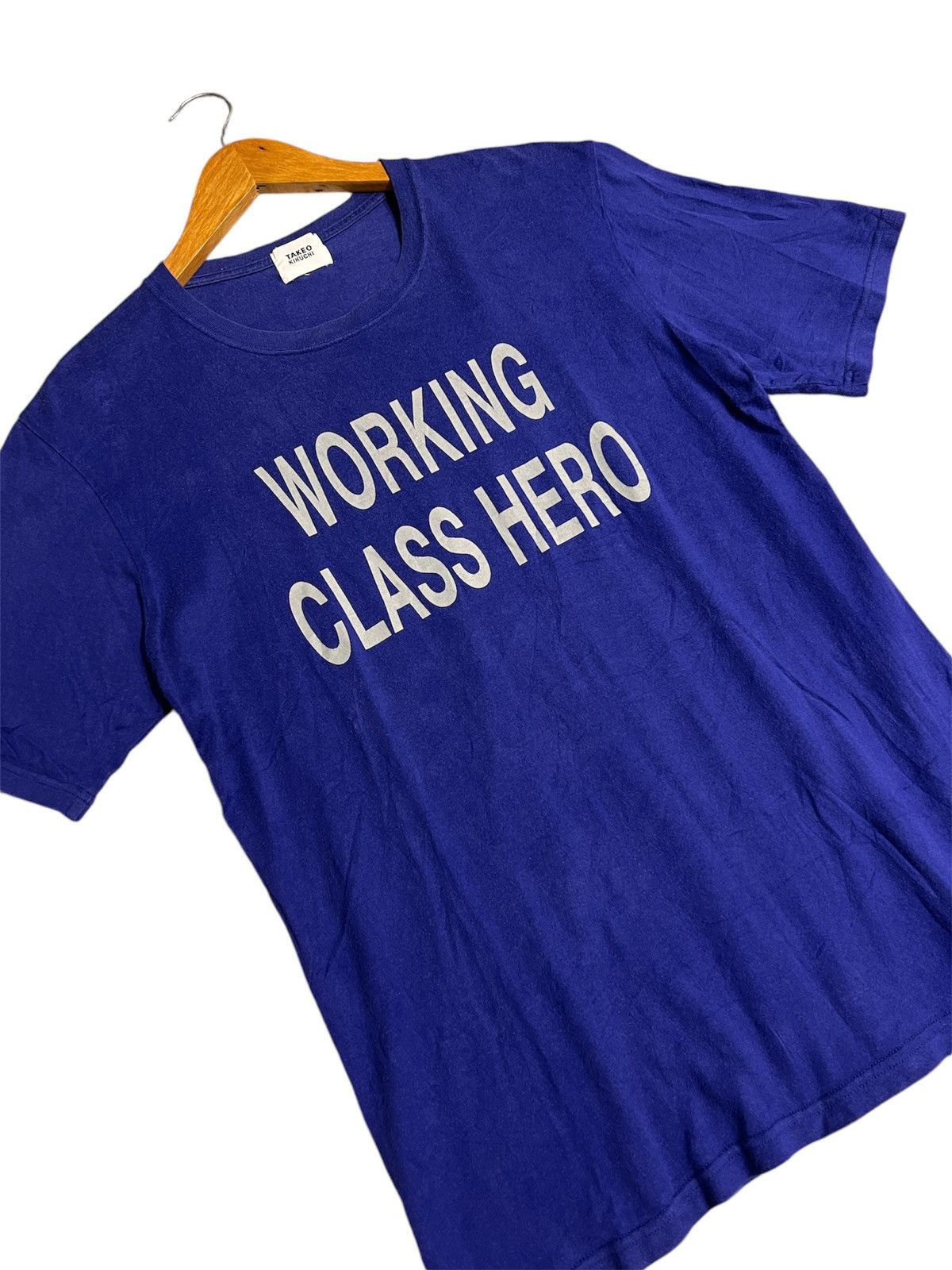 Japanese Brand × Takeo Kikuchi × Vintage VINTAGE TAKEO KIKUCHI x JOHN LENNON "working class hero” Size US M / EU 48-50 / 2 - 3 Thumbnail