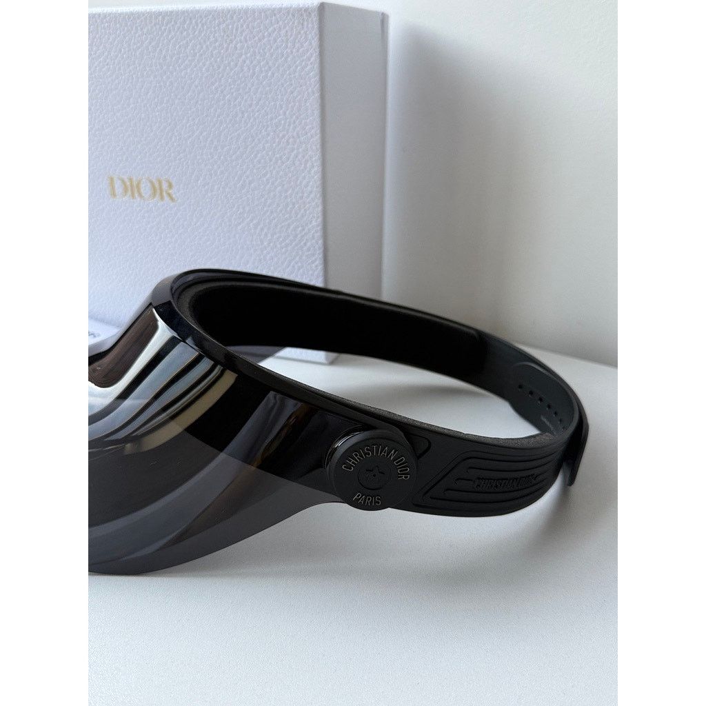 Dior NEW Dior Pacific V1U Visor Hat in Black $780 Size ONE SIZE - 3 Thumbnail