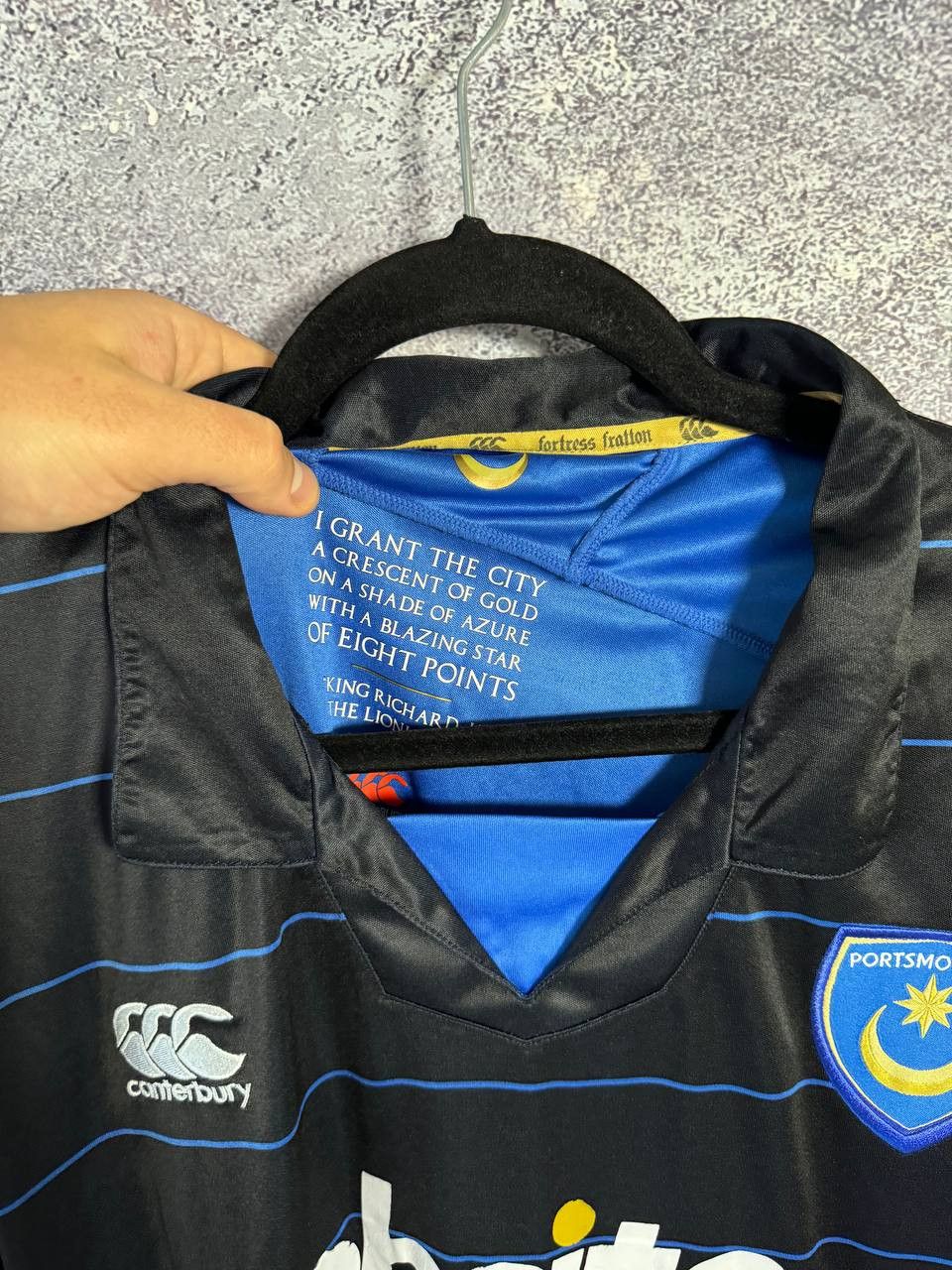Canterbury of New Zealand × Vintage Vintage Portsmouth 2009/10 Canterbury Soccer Jersey Size US XL / EU 56 / 4 - 12 Thumbnail
