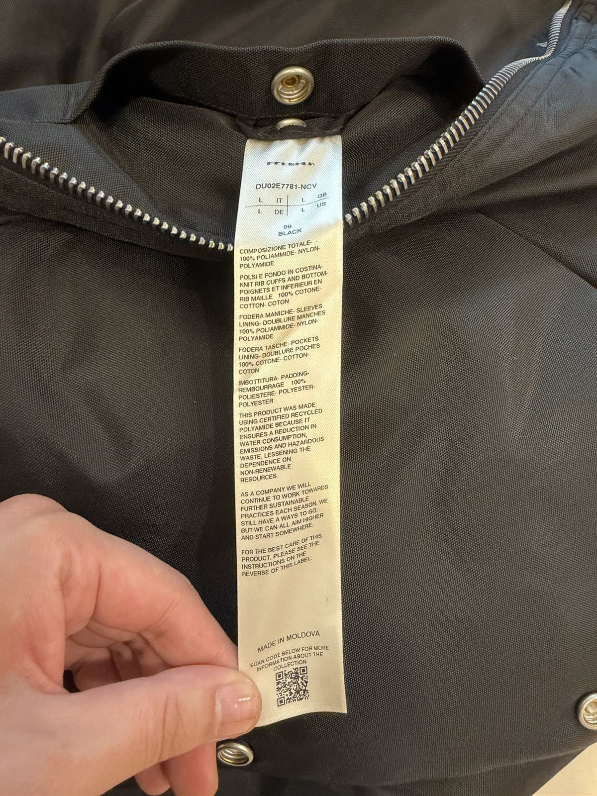 Rick Owens RICK OWENS ALICE CROPPED PARKA Size US L / EU 52-54 / 3 - 9 Thumbnail