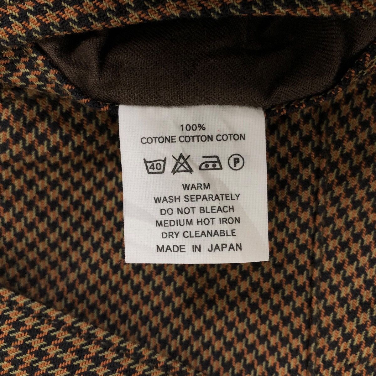 Kapital Vintage Kapital Chino Clown Pants Houndstooth Pattern Size US 28 / EU 44 - 12 Thumbnail