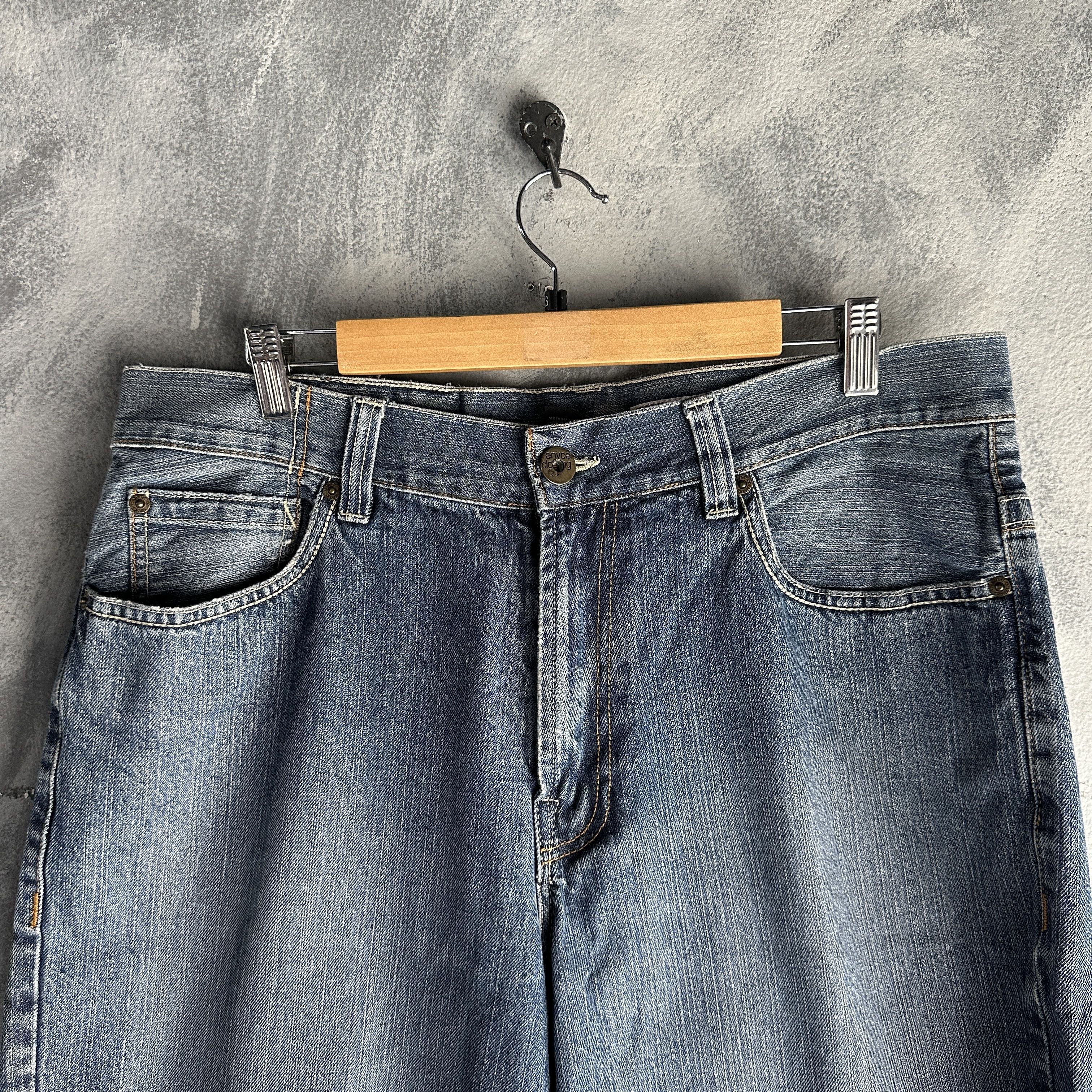 Enyce Vtg Y2K Enyce Baggy Jean Short Jorts Hip Hop Skater Grunge Size US 36 / EU 52 - 3 Thumbnail