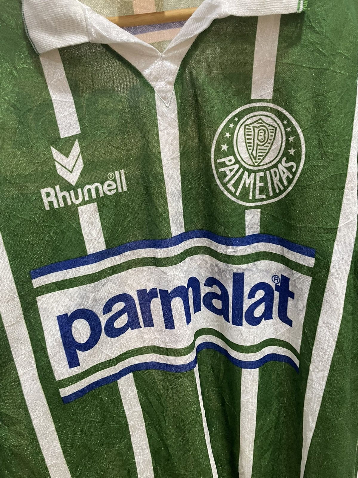 Vintage Vintage 1993/1994 Palmeiras Jersey Size US XL / EU 56 / 4 - 2 Thumbnail