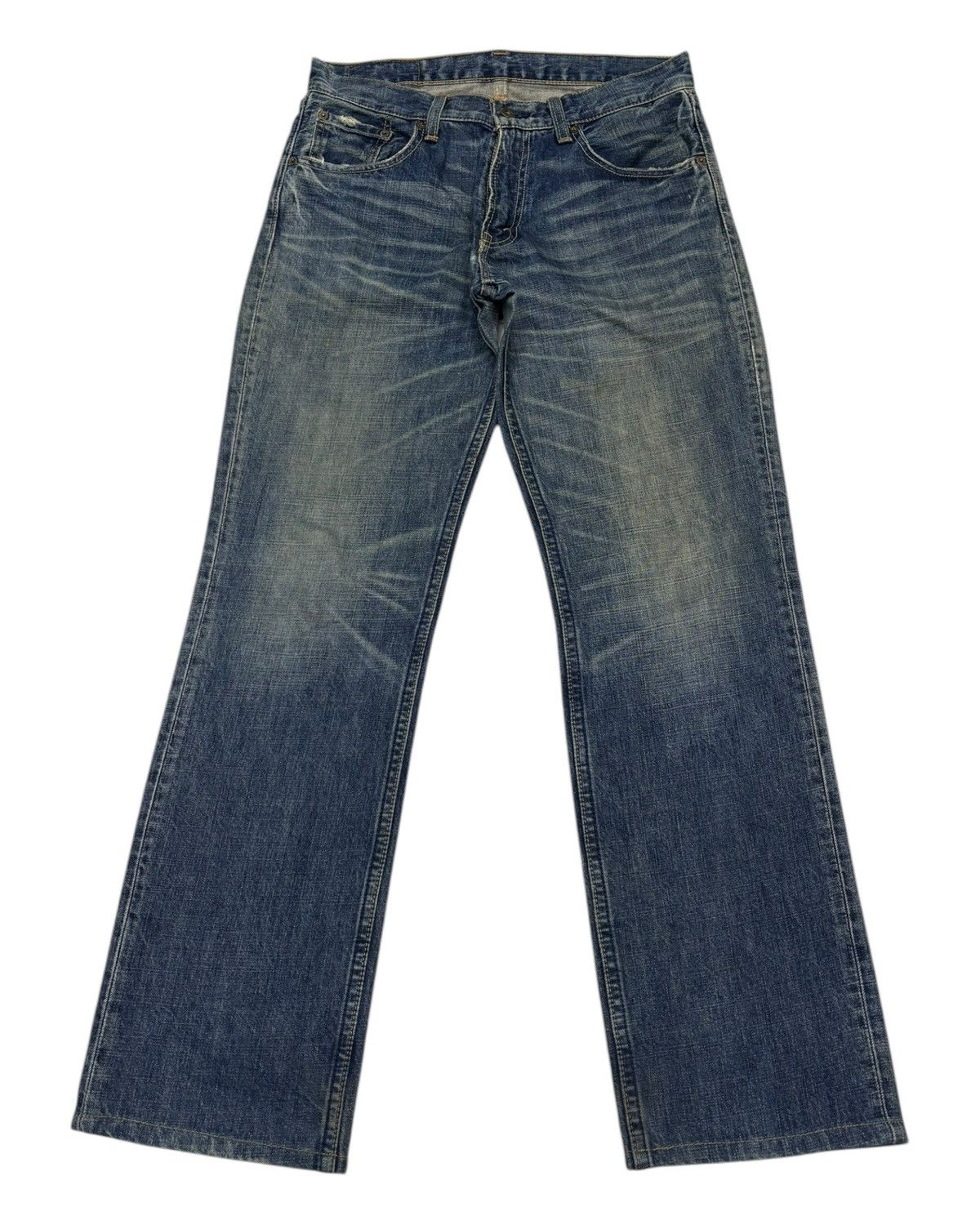 Kapital 🔥LEVIS 502 CLAWMARK DISTRESSED DENIM JEANS Size US 30 / EU 46 - 1 Thumbnail