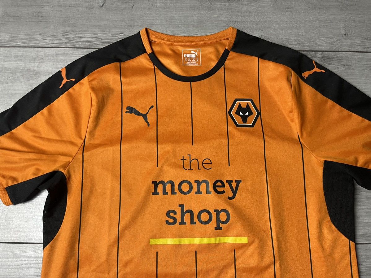 Puma Wolverhampton Wanderers 2016 Home Jersey Puma Shirt Size US XL / EU 56 / 4 - 3 Thumbnail