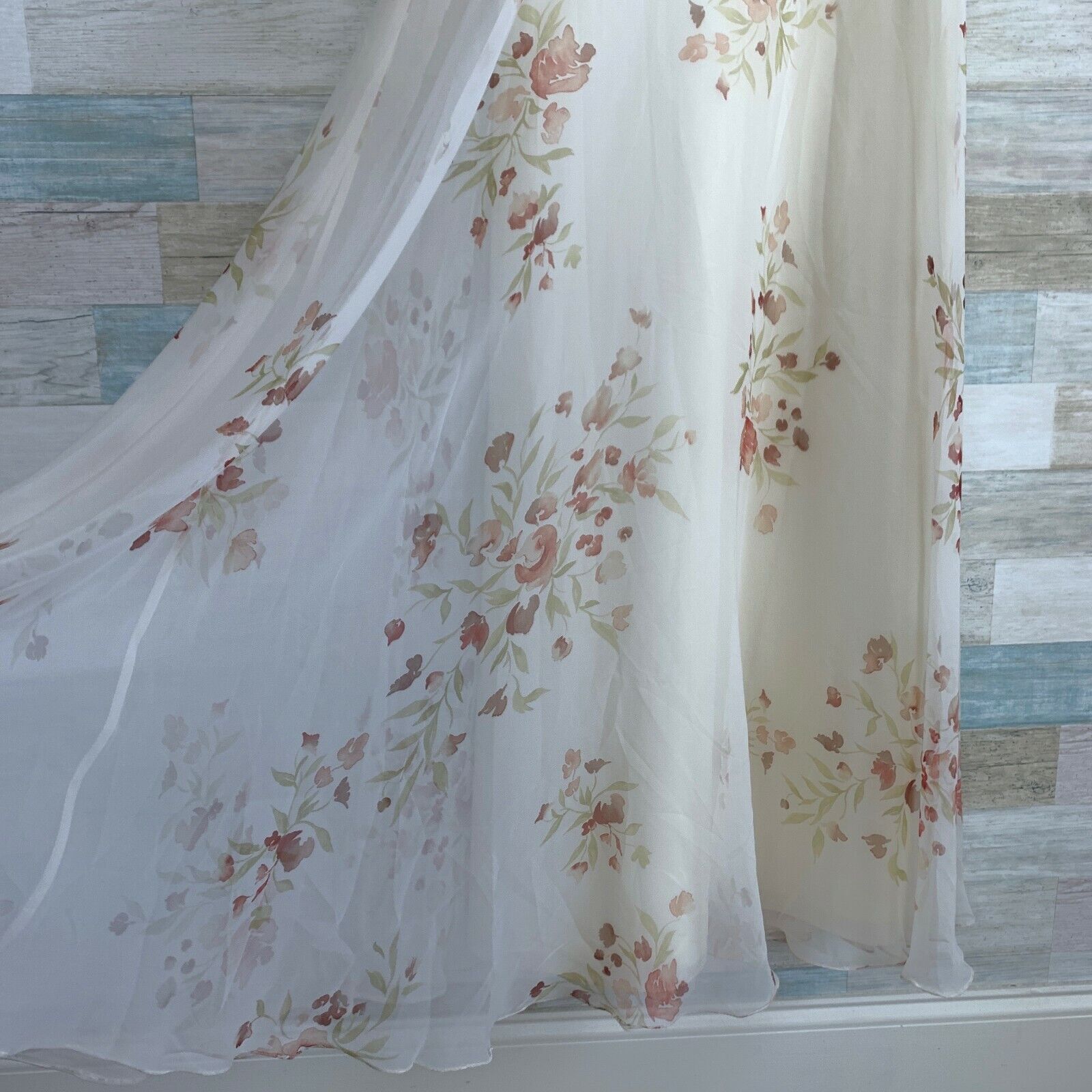 Other Jenny Yoo Mila Bridesmaid Gown Dress Eden Ivory Floral 8 Size M / US 6-8 / IT 42-44 - 4 Thumbnail