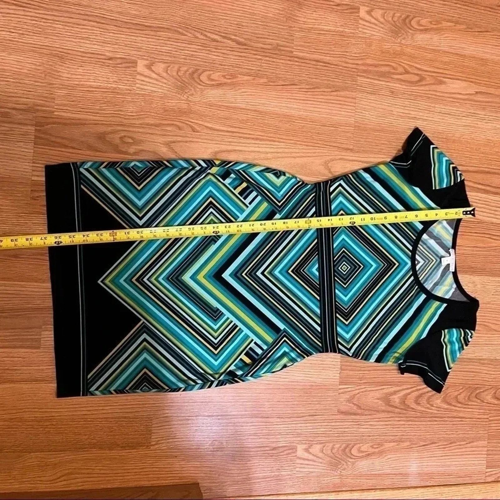 Other Dana Buchman Size 8 Retro Design Knee Length Pencil Dress Size M / US 6-8 / IT 42-44 - 10 Thumbnail