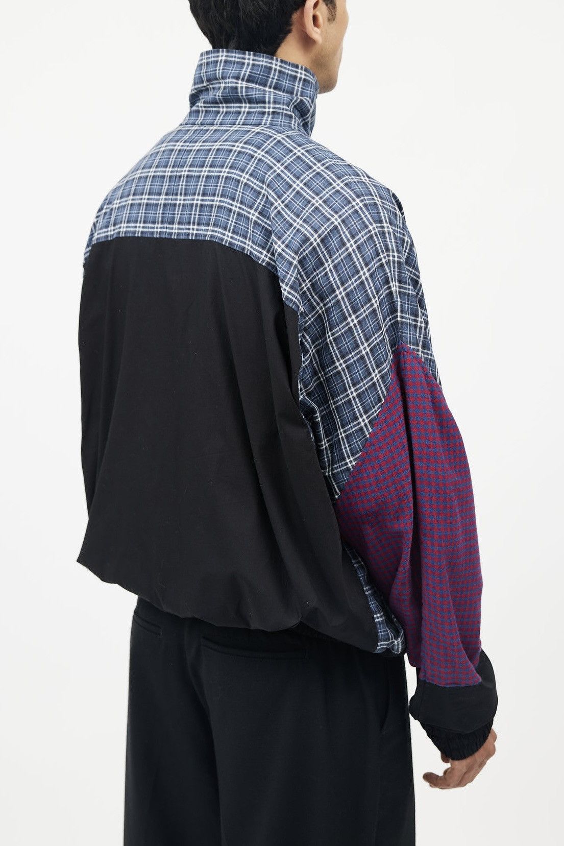 Balenciaga BALENCIAGA Multicolor Plaid windbreaker tracksuit jacket Size US S / EU 44-46 / 1 - 4 Thumbnail