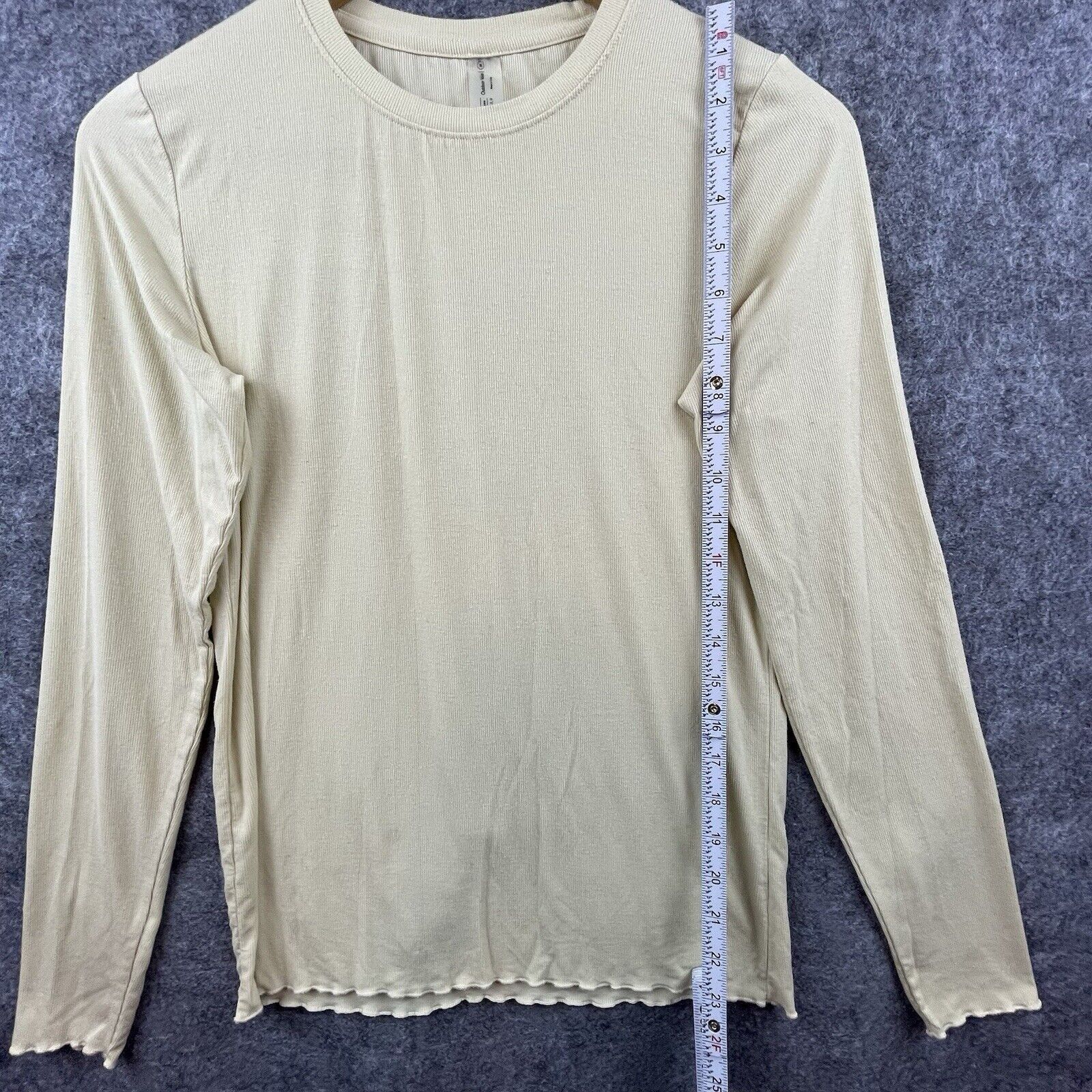 Outdoor Voices Outdoor Voices Knit Top Women Med Ribbed Sweater Lightweight Size M / US 6-8 / IT 42-44 - 4 Thumbnail