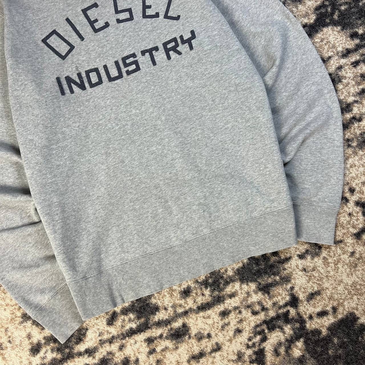 Diesel Diesel Big Embroidered Logo Luxury Sweatshirt Size US XXL / EU 58 / 5 - 3 Thumbnail