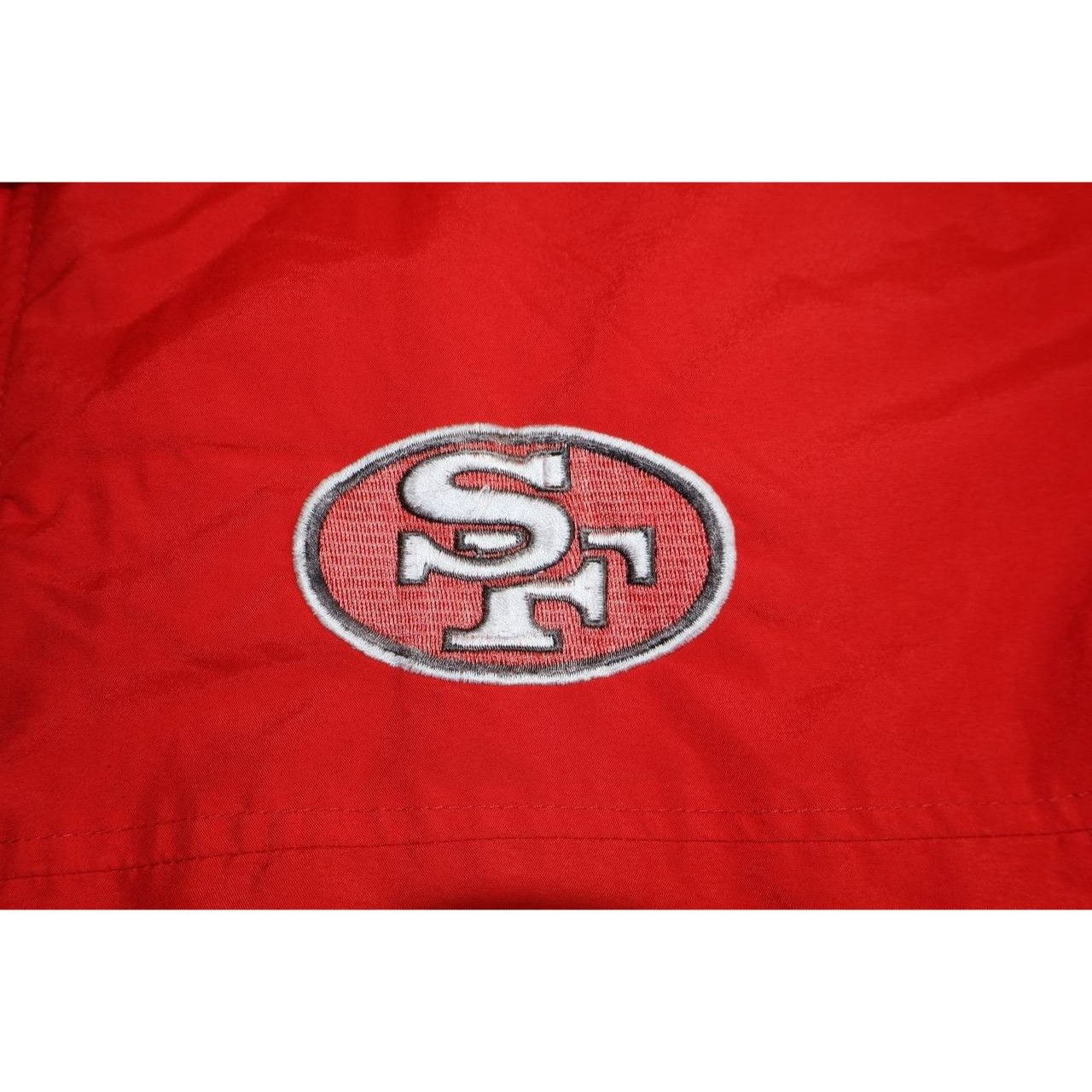 Starter Vintage Starter San Francisco 49ers NFL Hooded Puffer Jacket Size US XL / EU 56 / 4 - 7 Thumbnail