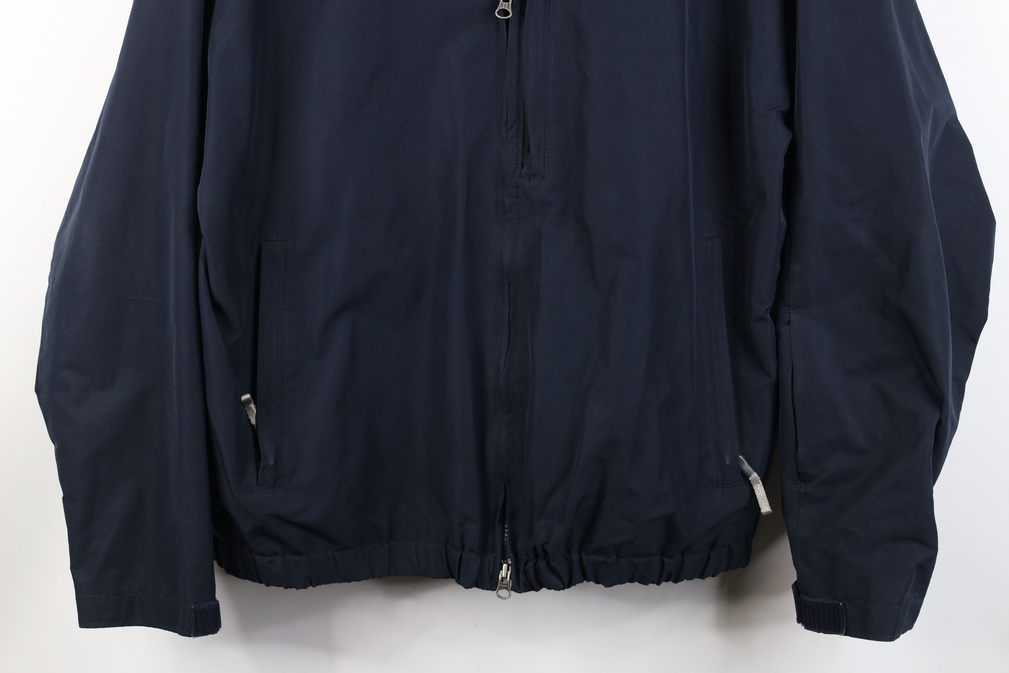 Gap Vintage Y2K Gap Full Zip Windbreaker Bomber Jacket Navy Blue Size US L / EU 52-54 / 3 - 3 Thumbnail