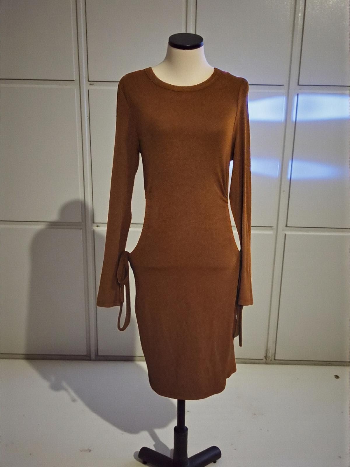 Other Bitter Sweet Medium Brown Side Cutout Dress Size M / US 6-8 / IT 42-44 - 3 Thumbnail