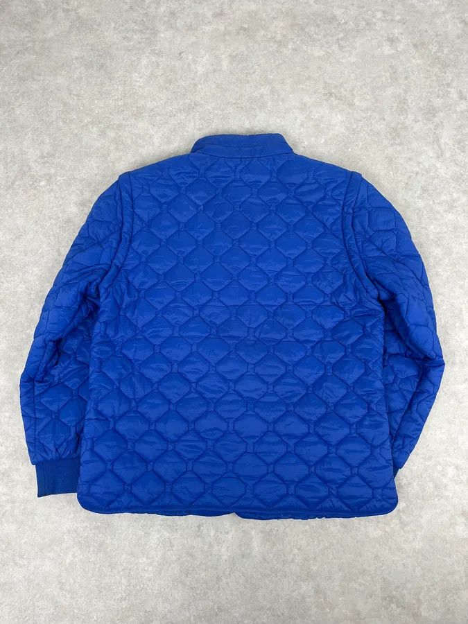 Balmain Balmain Blue Quilted Puffer Jacket with Detachable Sleeves Size US M / EU 48-50 / 2 - 7 Thumbnail
