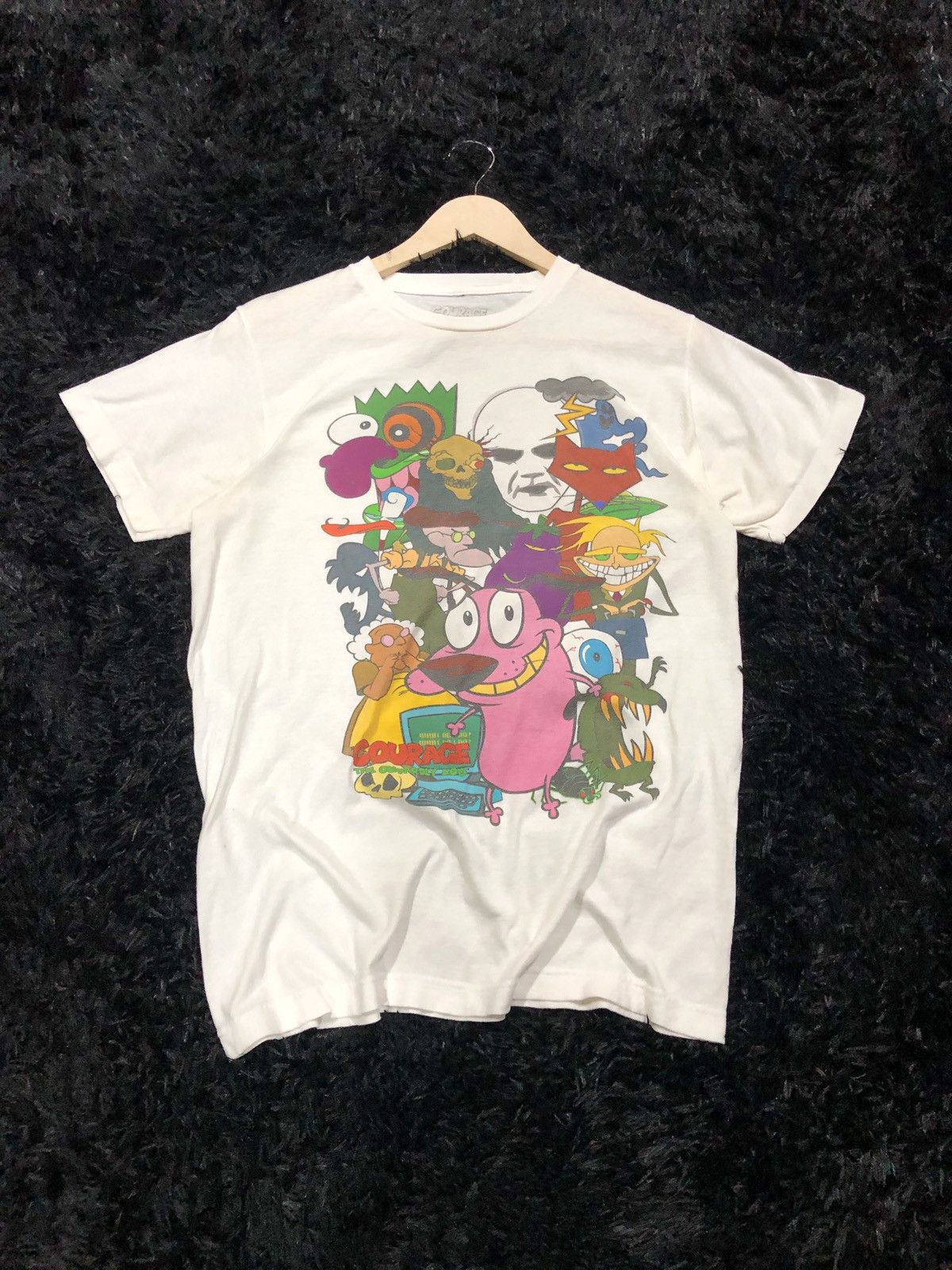 Cartoon Network × Vintage Vintage Courage The Cowardly Dog 2017 Size US S / EU 44-46 / 1 - 1 Thumbnail