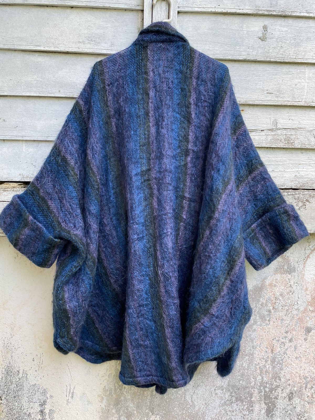 Donegal Tweed Donegal Design Handwoven Mohair Shawl Strap Poncho Size US L / EU 52-54 / 3 - 6 Thumbnail
