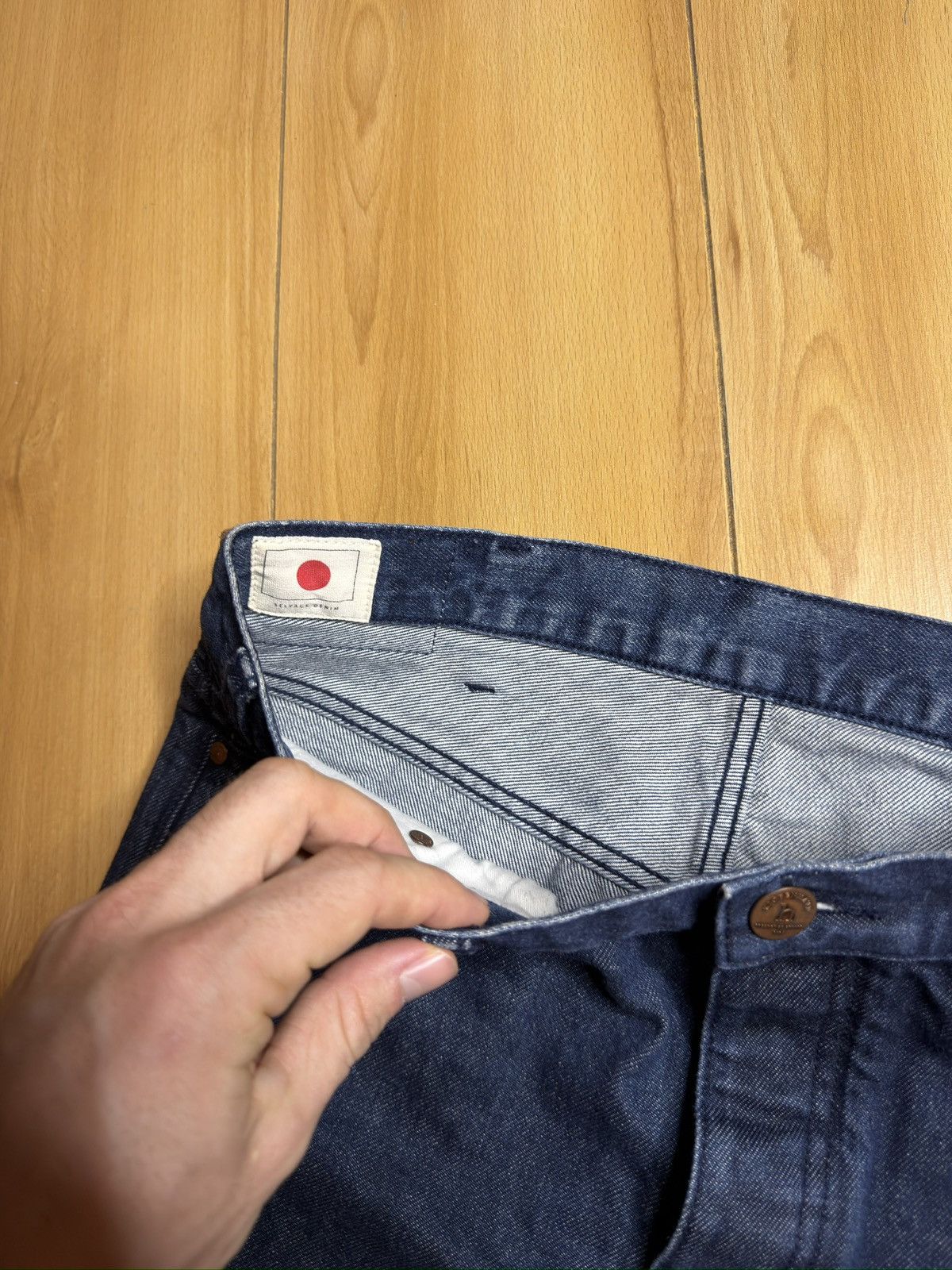 Han Kjobenhavn Han Kjobenhavn selvage denim jeans pants Size US 32 / EU 48 - 6 Thumbnail
