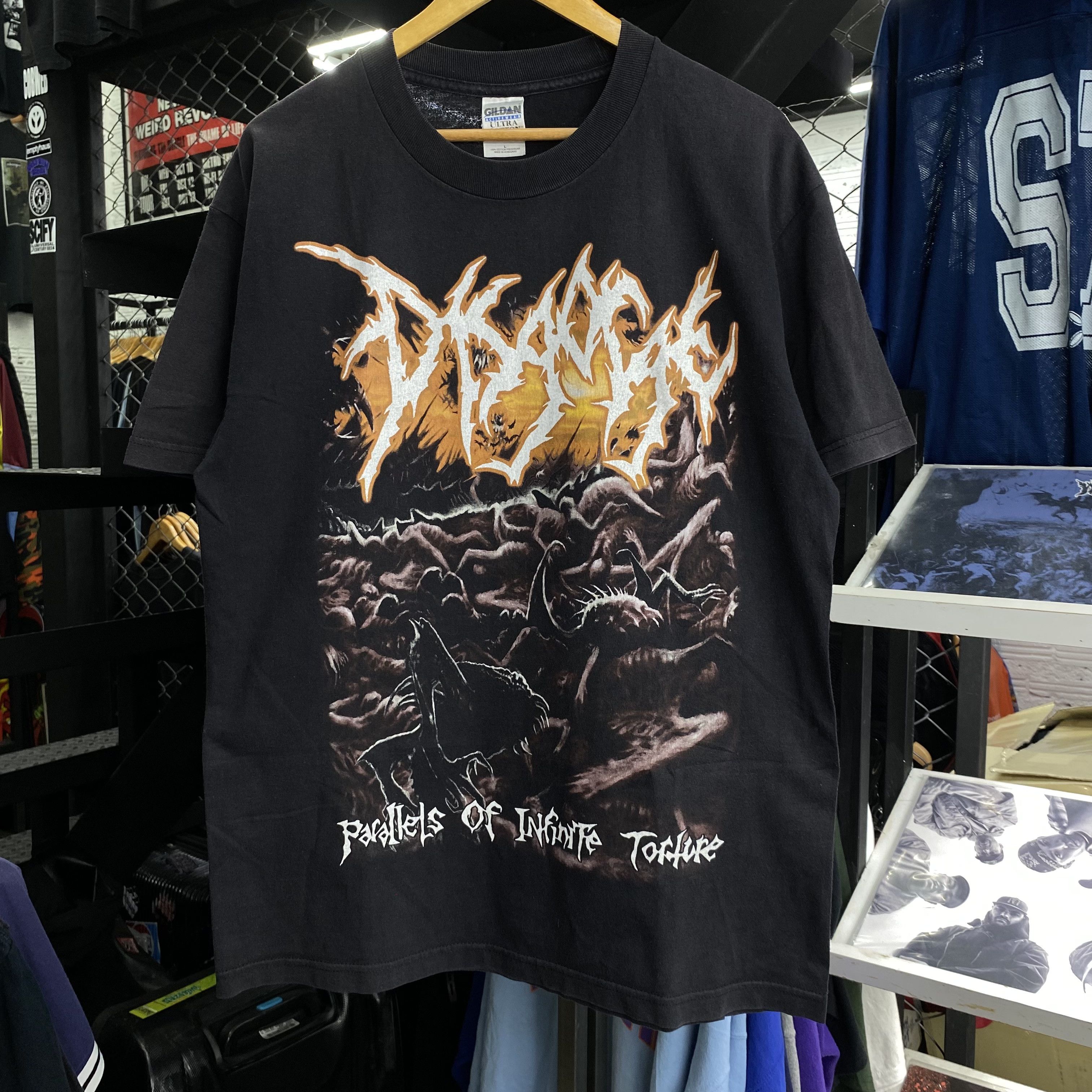 Band Tees DISGORGE Parallels of Infinite Torture Vintage 2005 Size US L / EU 52-54 / 3 - 1 Thumbnail