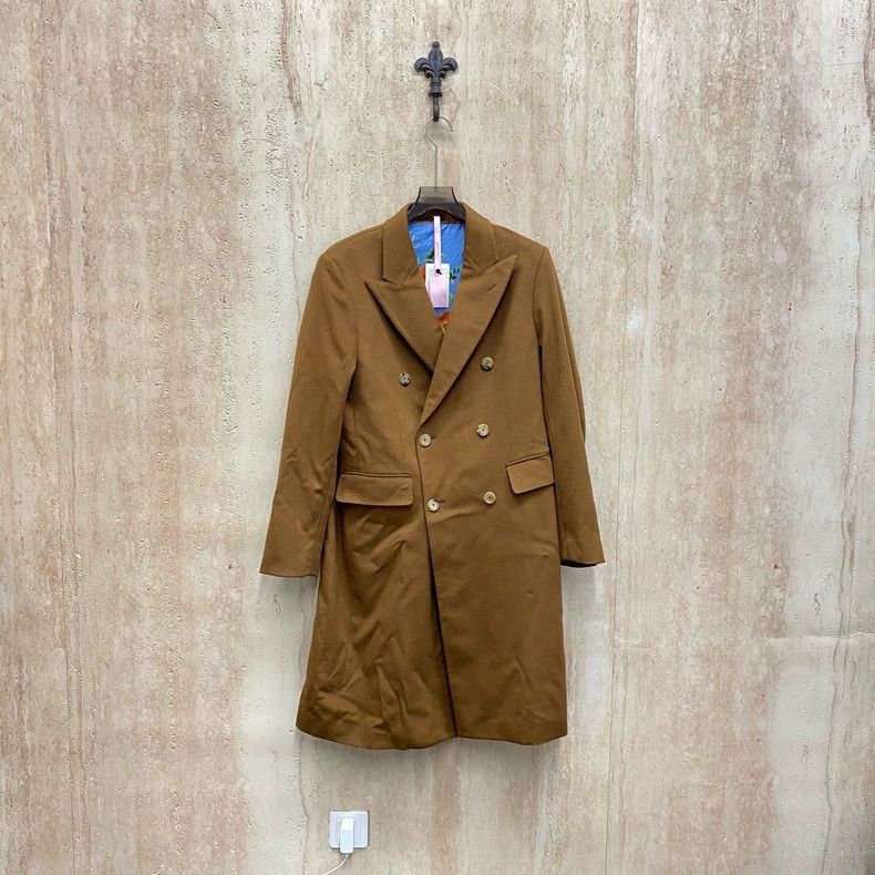 Gucci Gucci Caramel double-breasted cashmere coat 2505-Nextarrow Size US L / EU 52-54 / 3 - 1 Thumbnail