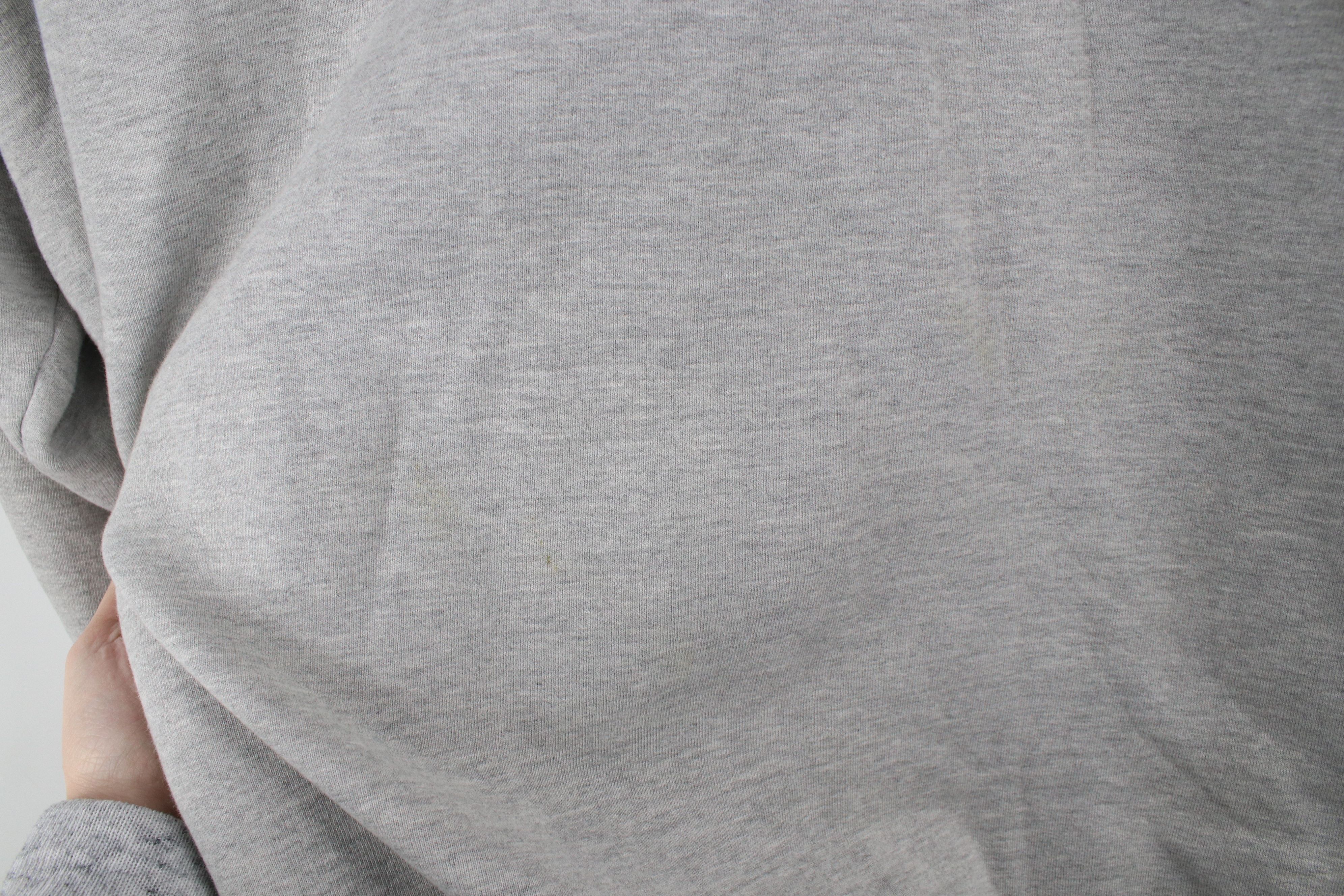 Puma × Vintage Vintage 90s Puma Heavyweight Hoodie Sweatshirt Heather Gray Size US XL / EU 56 / 4 - 10 Thumbnail