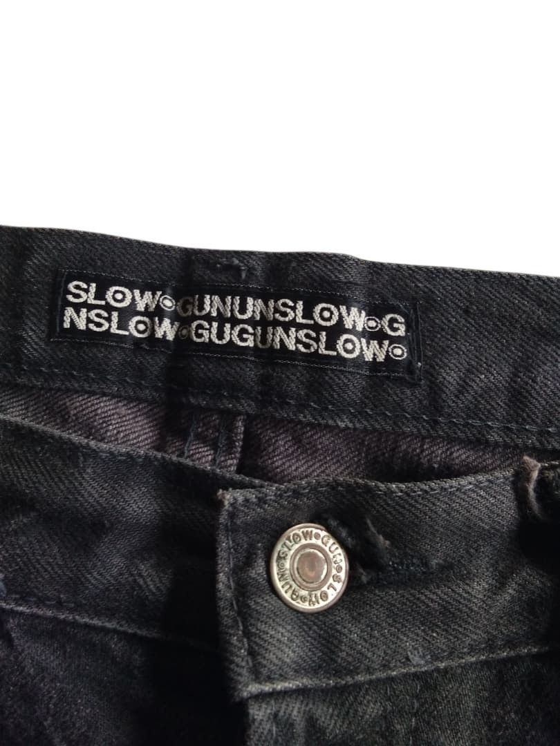 Kapital SLOW GUNS JAPANESE STREETWEAR SELVEDGE BUTTON FLY DENIM Size US 30 / EU 46 - 10 Thumbnail
