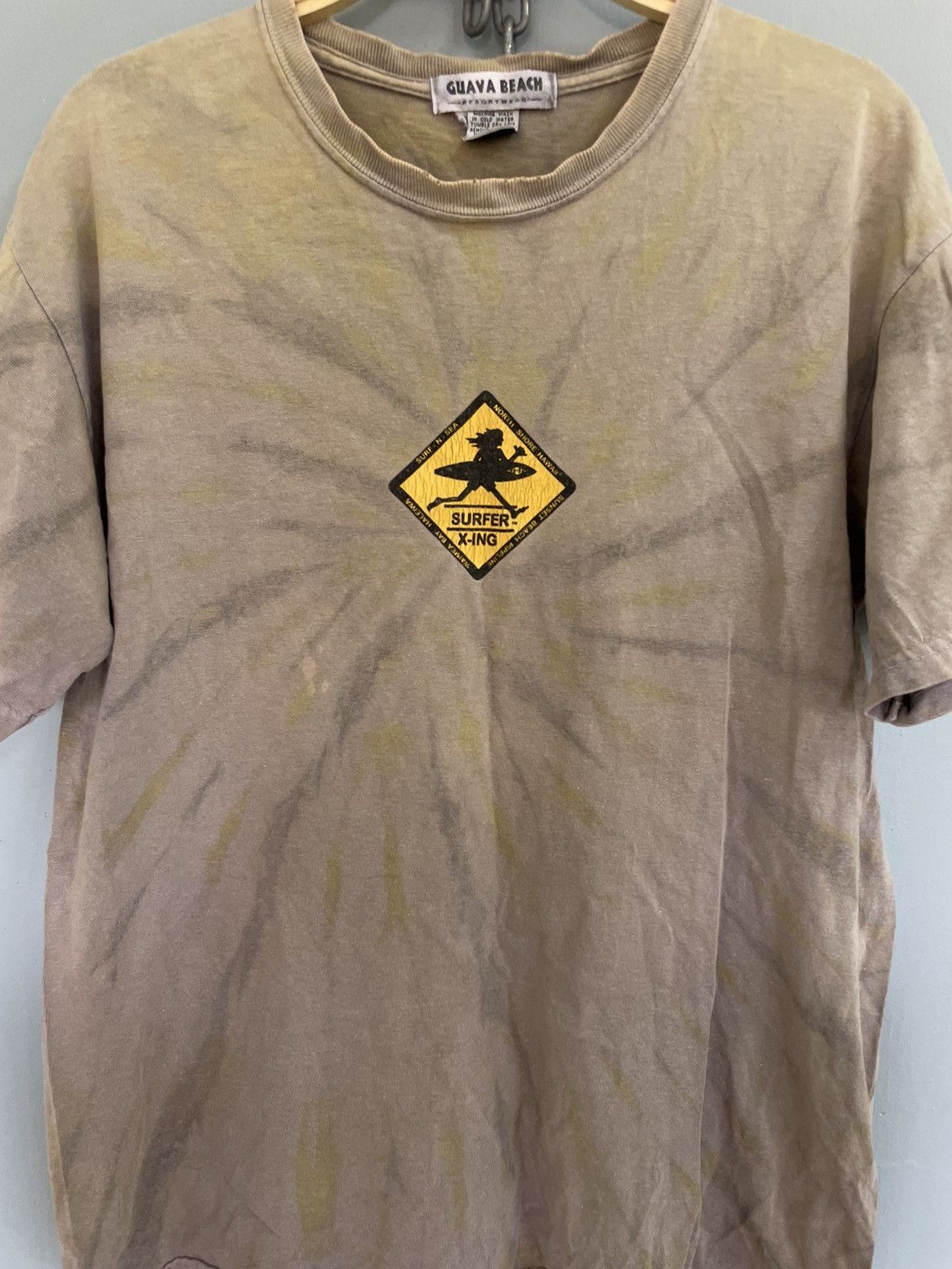 Vintage Vintage North Shore Surfer X-ing t shirt Size US M / EU 48-50 / 2 - 3 Thumbnail