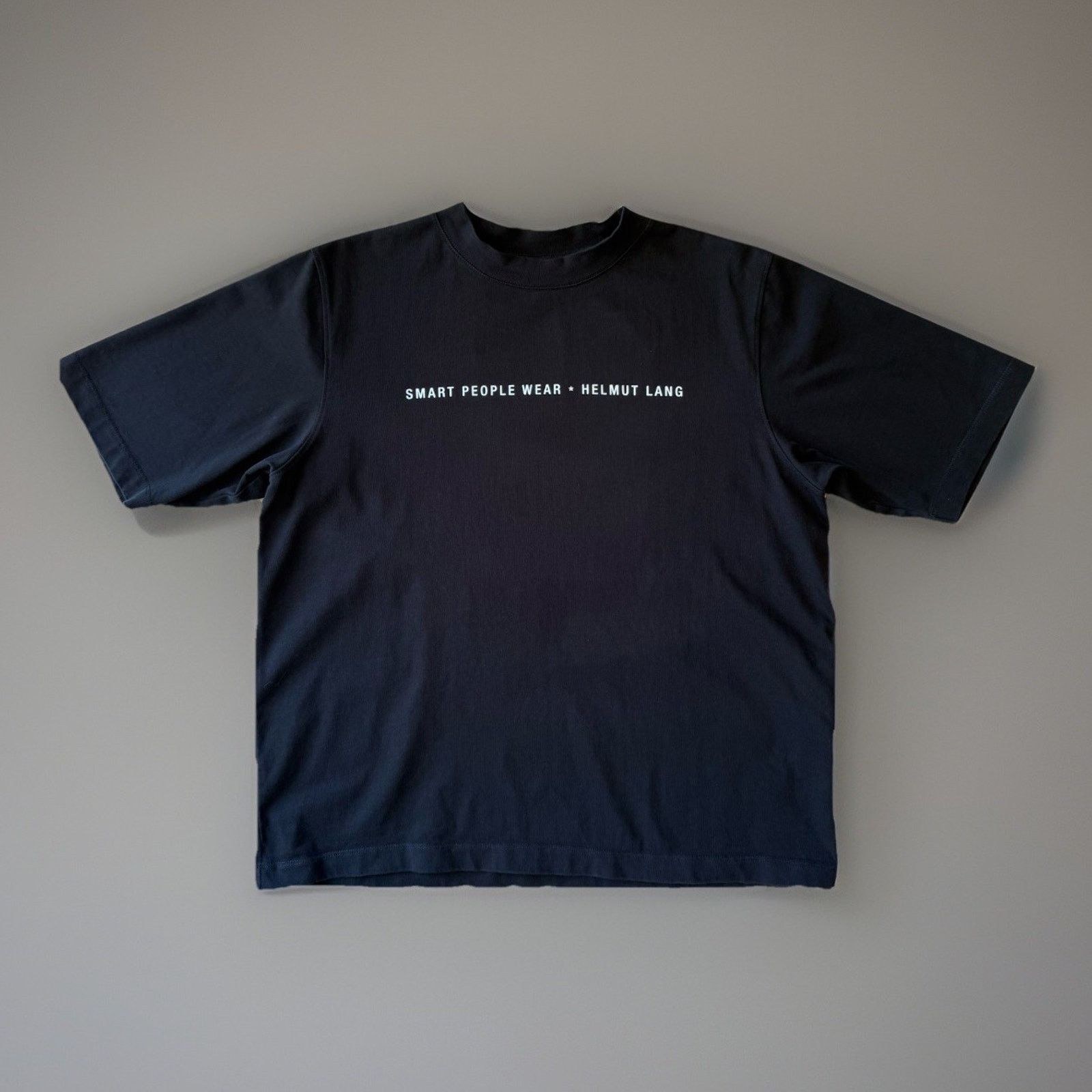 Helmut Lang Helmut Lang Shirt Medium Black Smart People Wear Casual Size US M / EU 48-50 / 2 - 1 Thumbnail