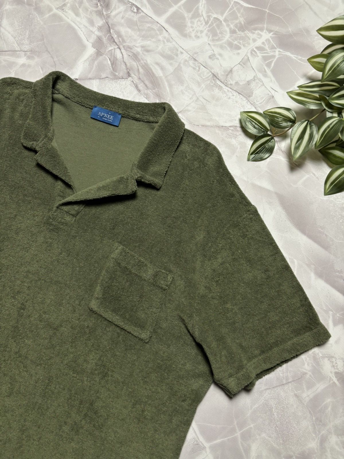 Other APNEE Terry Polo Shirt Made Portugal Luxury Resort Mens XXL Size US XXL / EU 58 / 5 - 4 Thumbnail