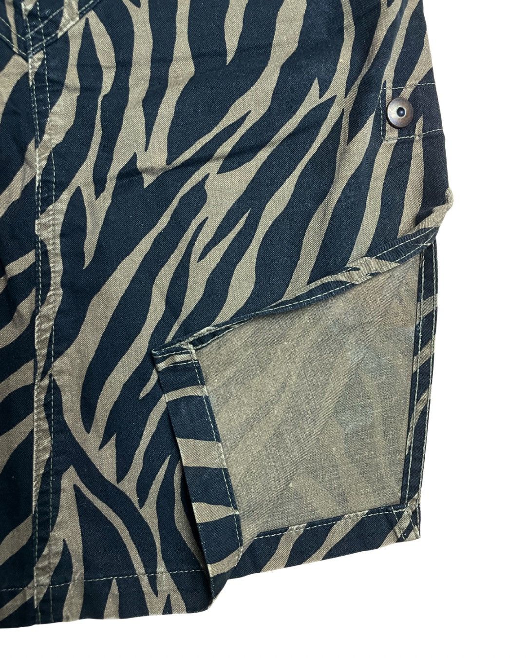 Hysteric Glamour Hysteric Glamour Zebra Pattern Utility Midi Skirt Size 27" / US 4 / IT 40 - 9 Thumbnail