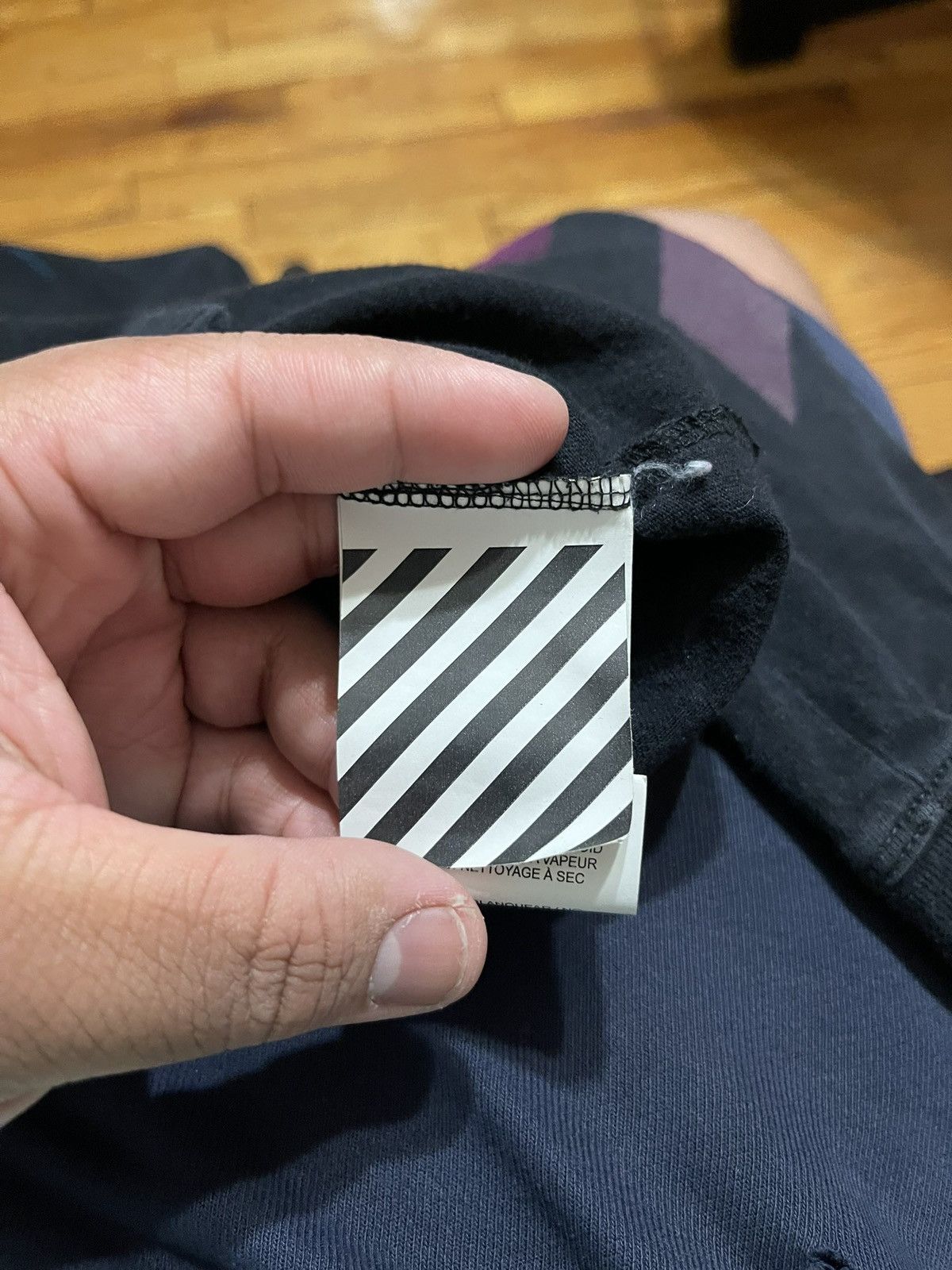 Off-White Off-White Gradient Long Sleeve Size Medium Size US M / EU 48-50 / 2 - 7 Thumbnail
