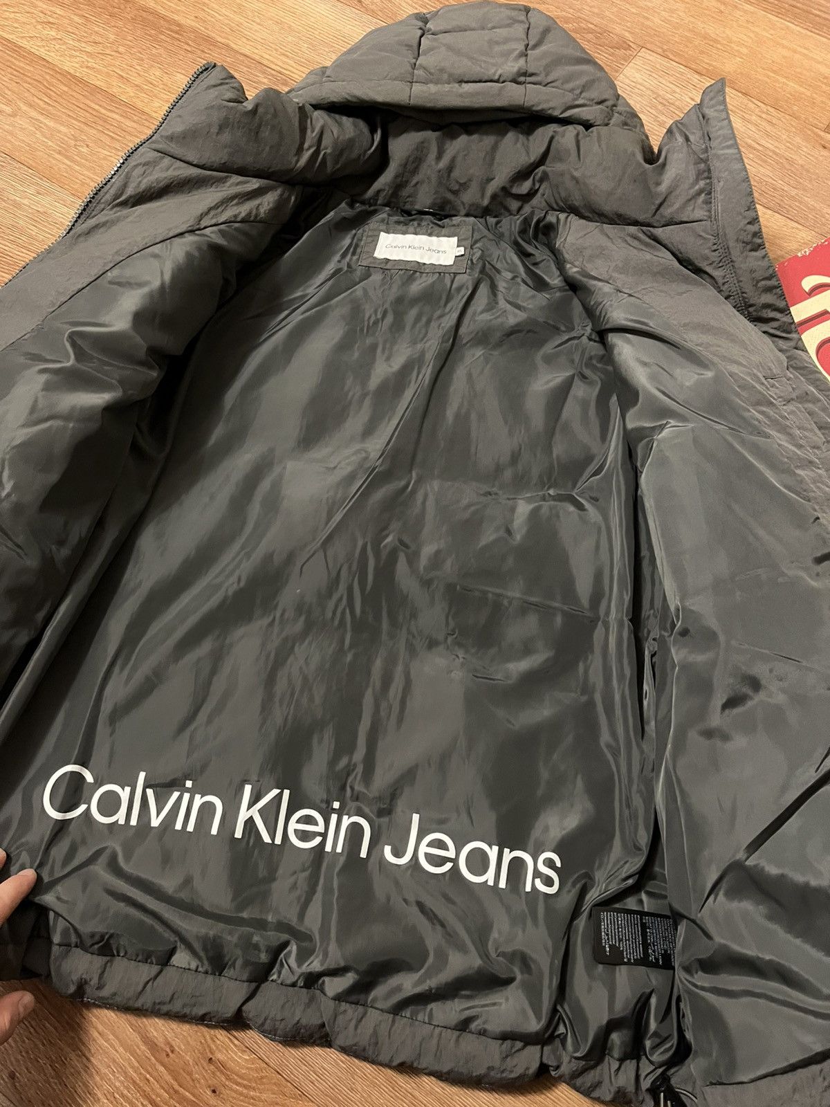 Calvin Klein Calvin Klein Jeans Recycled Nylon Puffer Jacket Down Bomber Size US M / EU 48-50 / 2 - 6 Thumbnail