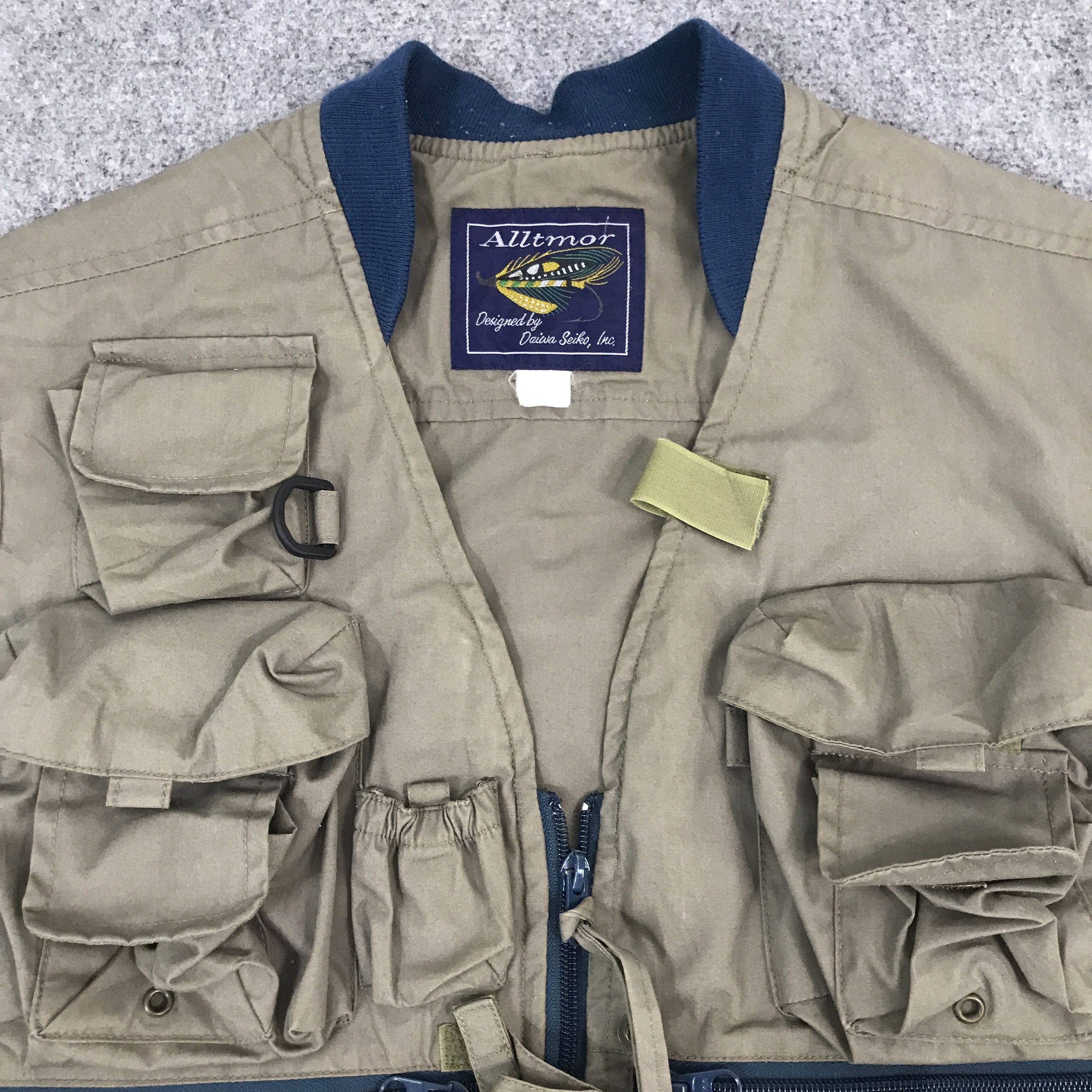 Japanese Brand Alltmor Multi Pocket Vest Jacket Size US L / EU 52-54 / 3 - 6 Thumbnail