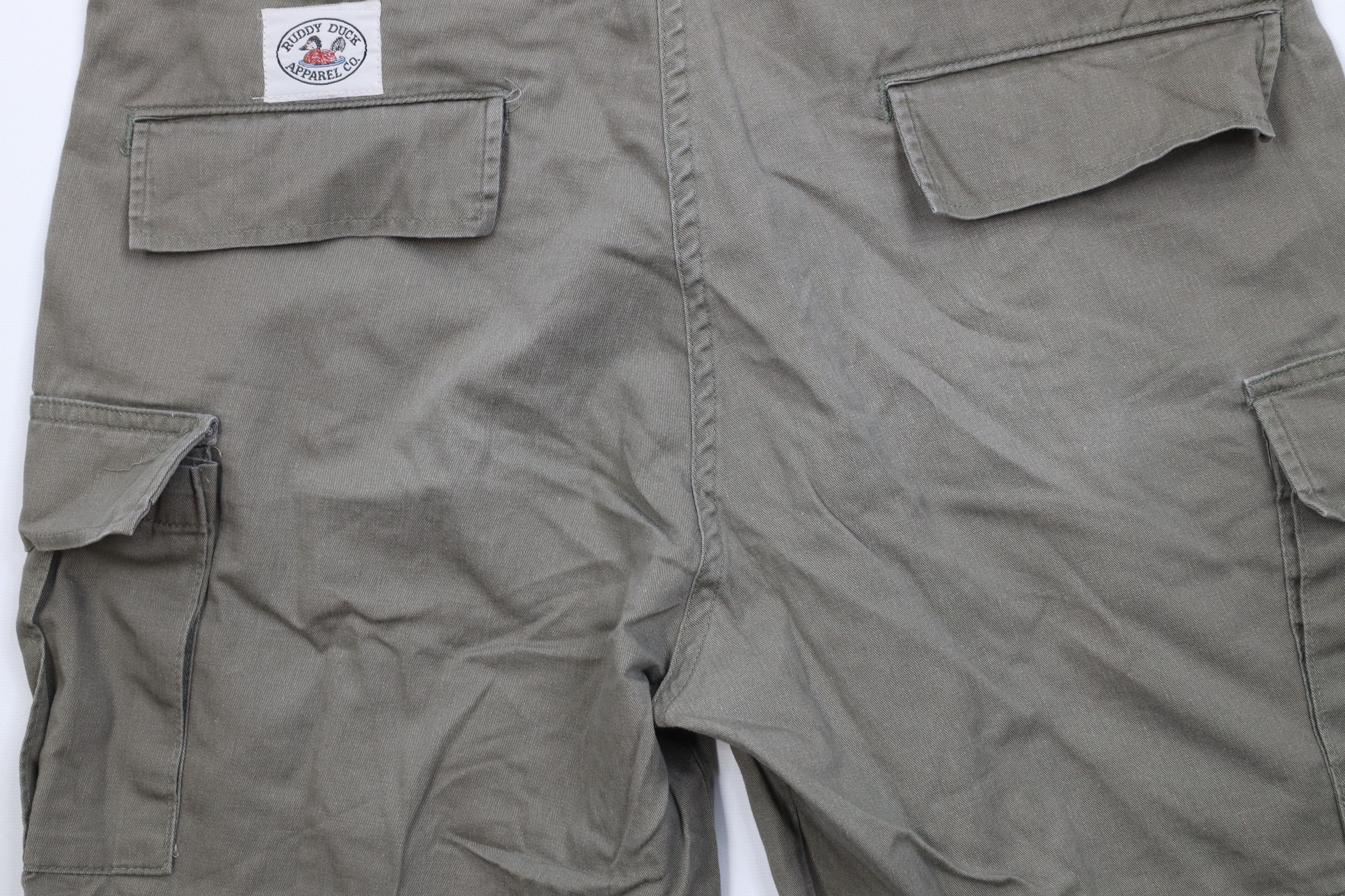 Vintage Vintage 90s Streetwear Knee Military Style Cargo Shorts USA Size US 36 / EU 52 - 10 Thumbnail