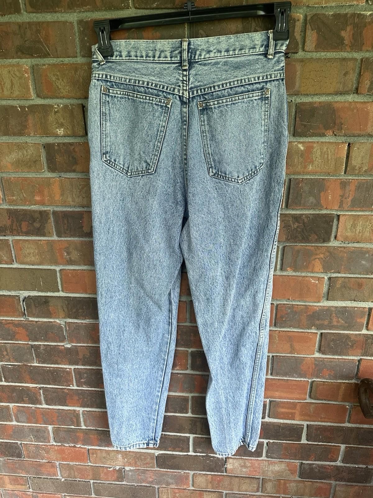 Riot Society Women's Vintage Jeans Stonewash 80s Size 2 Light wash Rio Size 26" / US 2 / IT 38 - 11 Thumbnail
