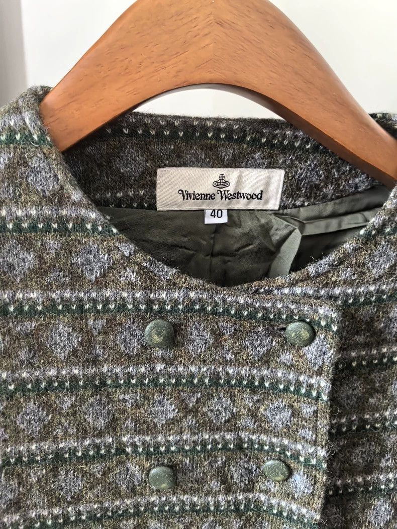 Vivienne Westwood Vivienne Westwood size40 Mid-groovy patterned jacket top Size XS / US 0-2 / IT 36-38 - 4 Thumbnail
