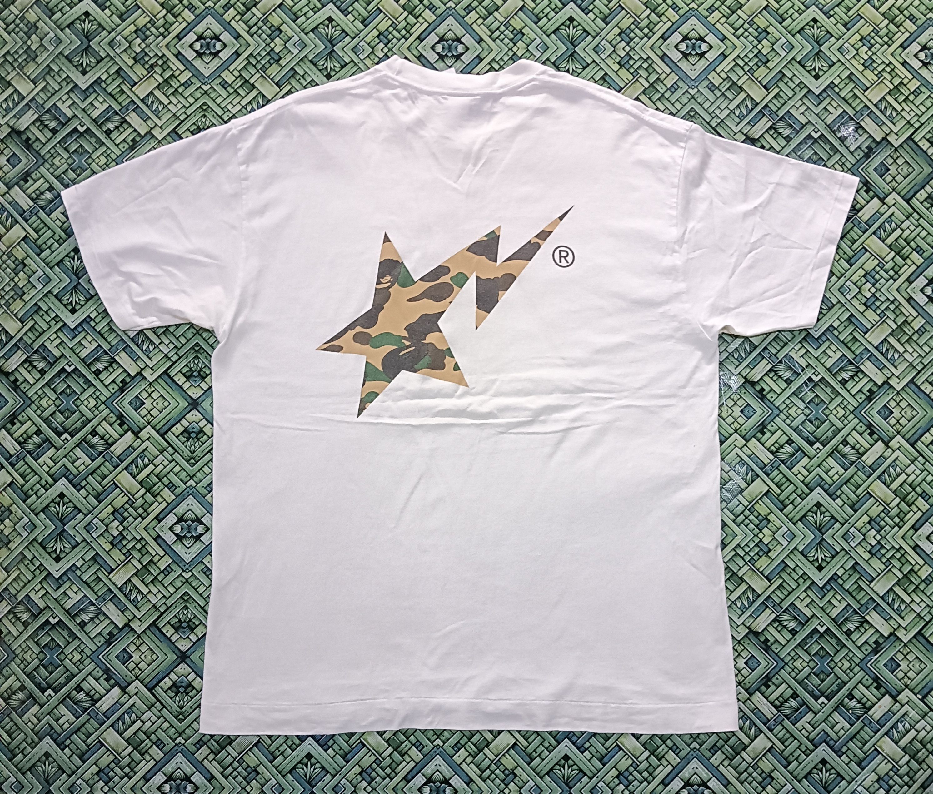 Bape Tshirt Bape Sta vintage Size US XL / EU 56 / 4 - 2 Thumbnail