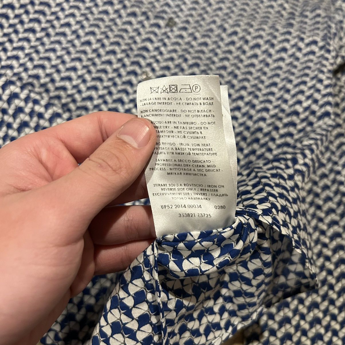 Designer × Gucci Gucci Duke Geometric Pattern Button Down Longsleeve Shirt Size US M / EU 48-50 / 2 - 8 Thumbnail