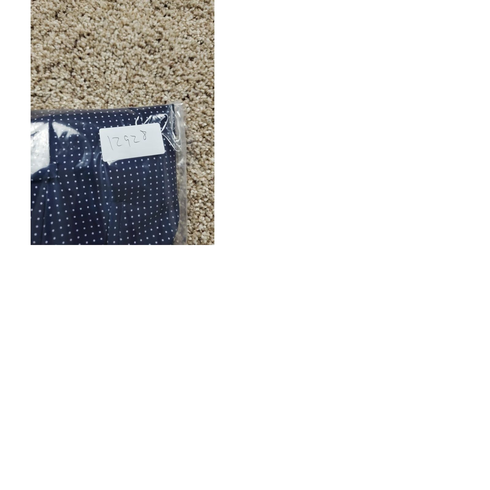 J.Crew J.Crew Mercantile Pants Womens 14 Navy Blue Polka Dot Stretch Slim Fit Pants Size 36" / US 14 / IT 50 - 9 Thumbnail
