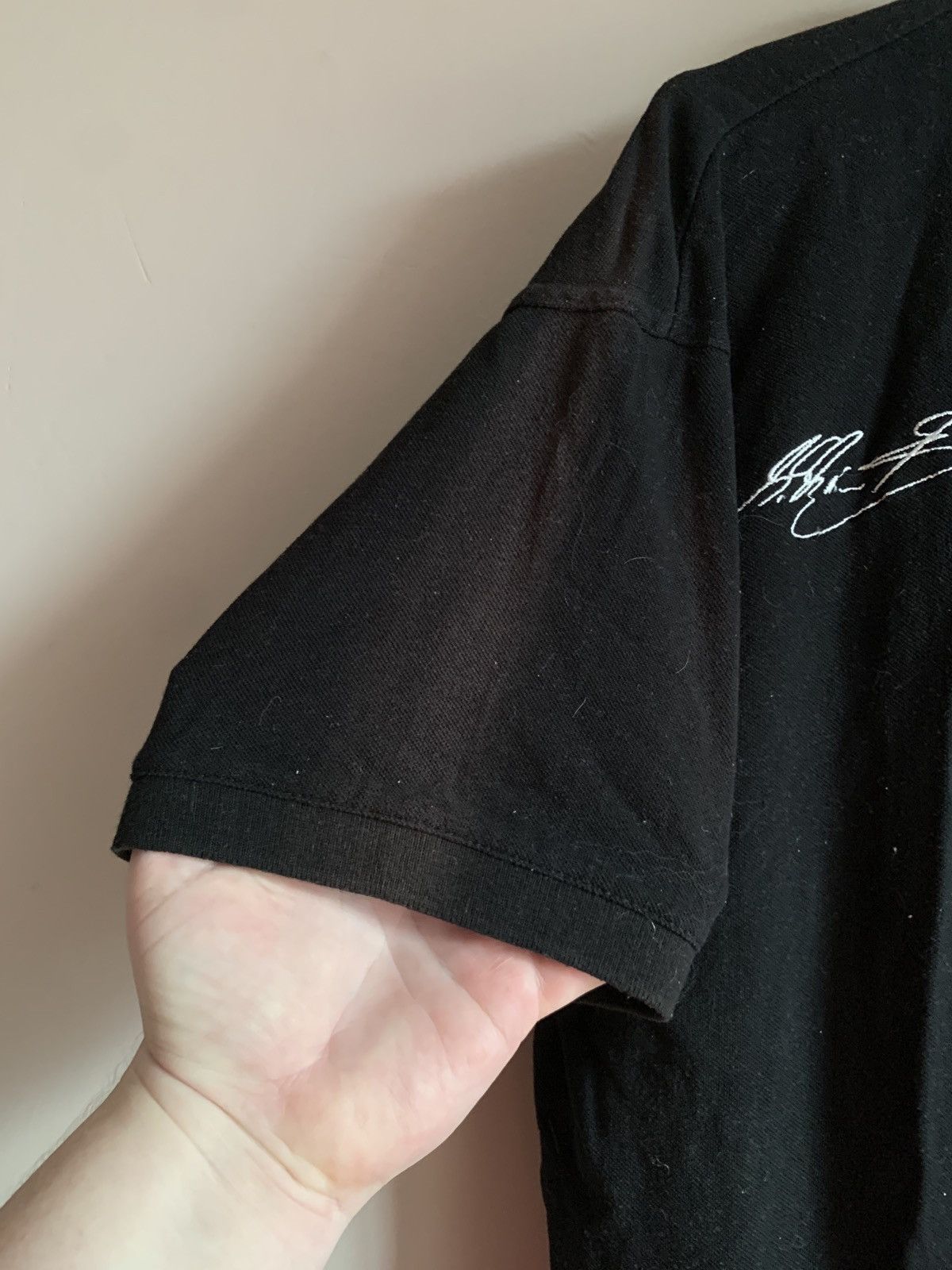 Vintage Michael Schumacher Vintage Polo Shirt Ferrari Black XL Size US XL / EU 56 / 4 - 6 Thumbnail