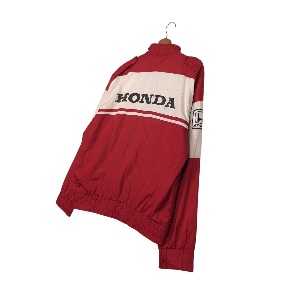 Honda × Vintage 📌Vintage Bomber Jacket Honda Racing Big Logo Spell Out Size US M / EU 48-50 / 2 - 11 Thumbnail
