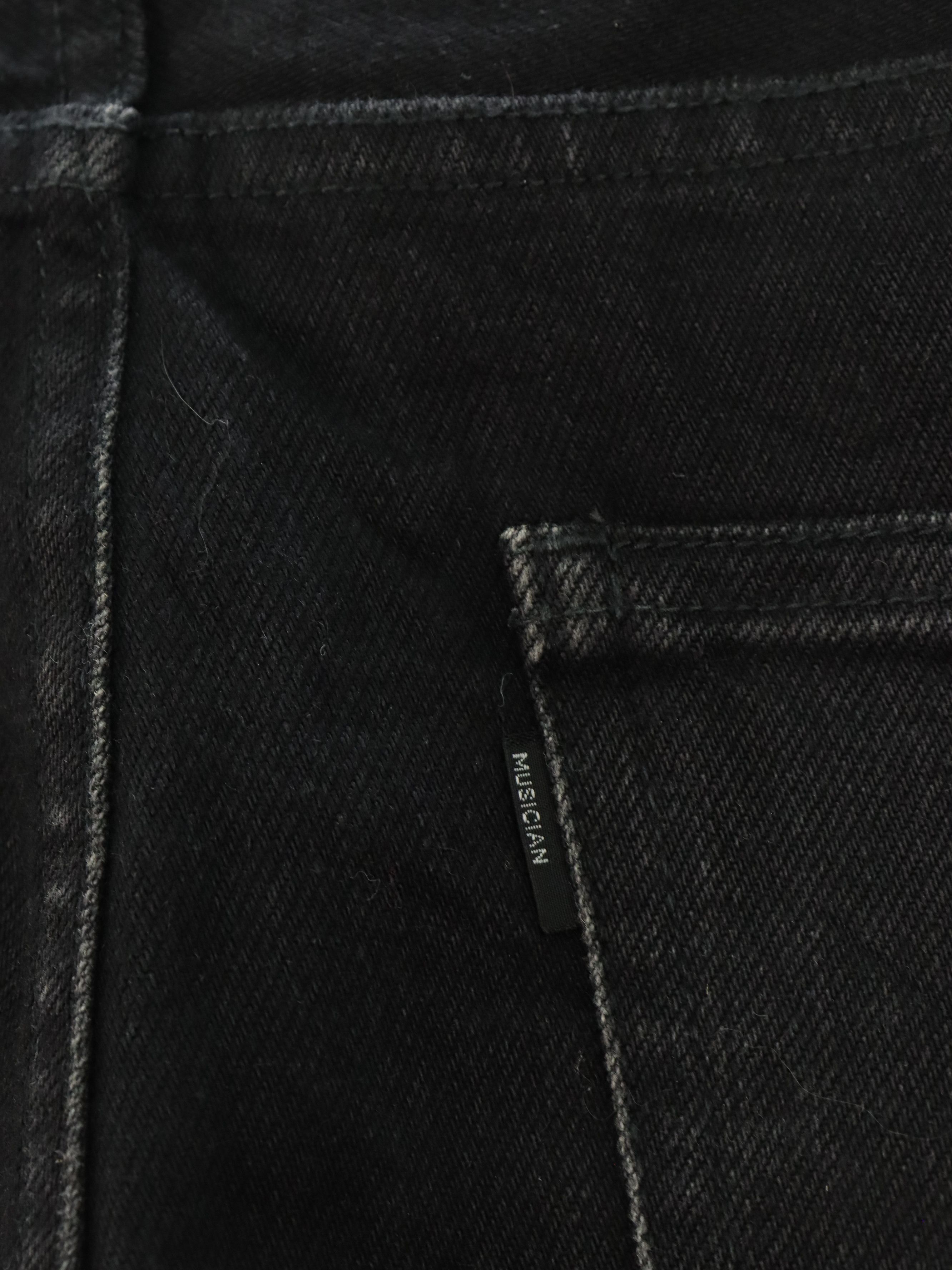 Lad Musician Lad Musician Black Jeans Pant Size US 31 - 9 Thumbnail