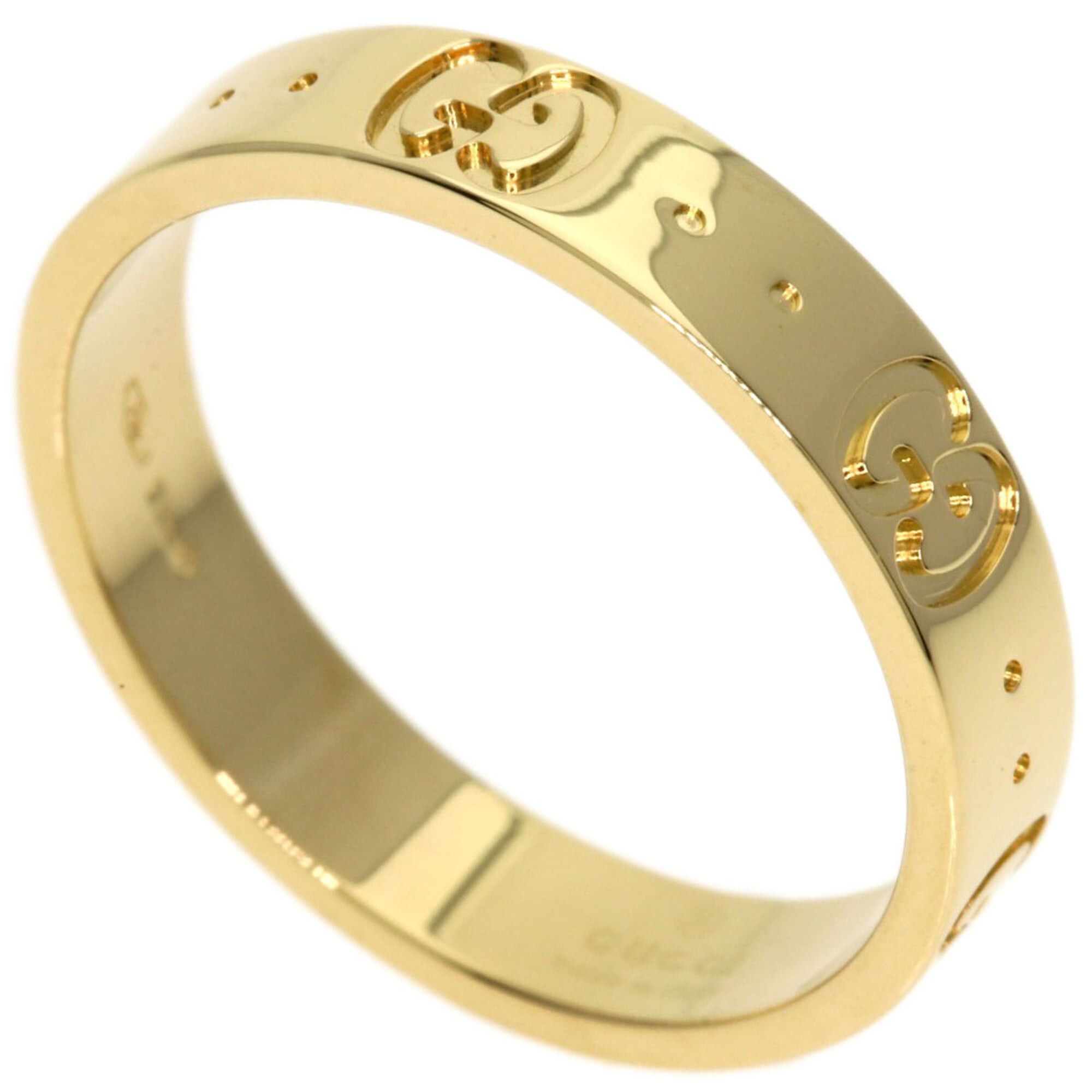 Gucci Gucci Icon #14 Ring - 18K Yellow Gold Women's GUCCI Size ONE SIZE - 1 Thumbnail