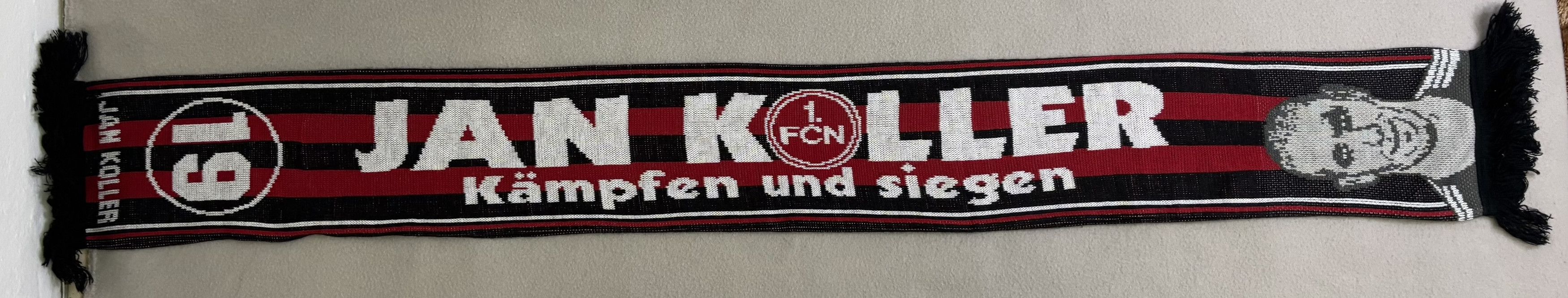 Vintage 1. FC Nurnberg Jan Koller #19 Scarf Size ONE SIZE - 5 Thumbnail