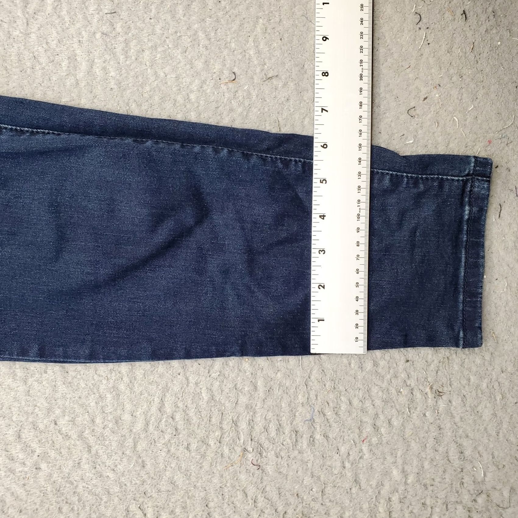 Vintage ELOQUII Skinny Jeans Womens 18 Blue Denim Stretch 5-Pocket Regular Fit Jeans Size 18 Womens Blue Denim 5-Pocket ELOQUII Size 40" / US 18 - 5 Thumbnail