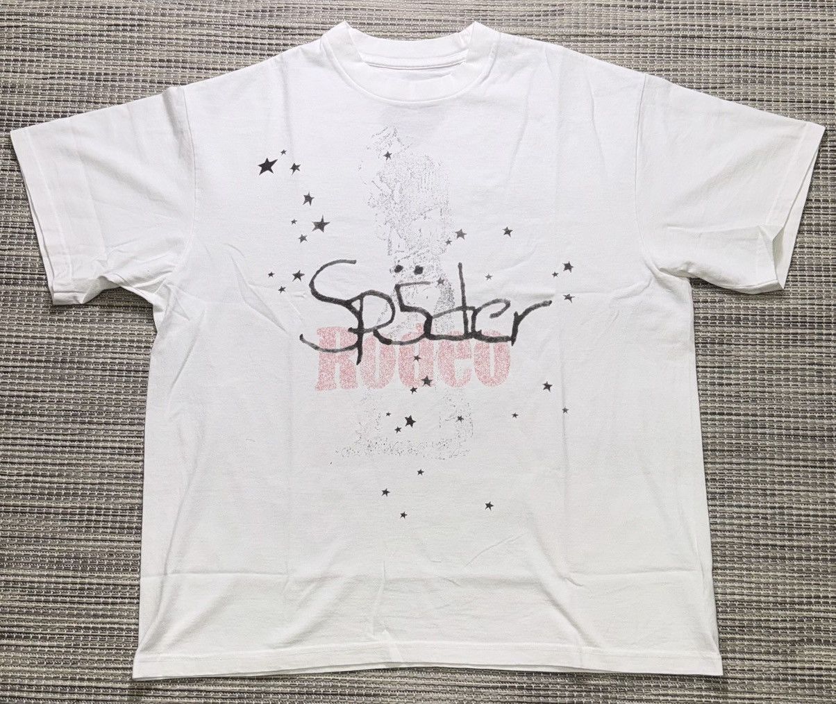 CACTUS JACK×SP5DER DAYS BEFORE RODEO T Ⅱ Travis Scott Cactus Jack x Sp5der Days Before Rodeo III Tee