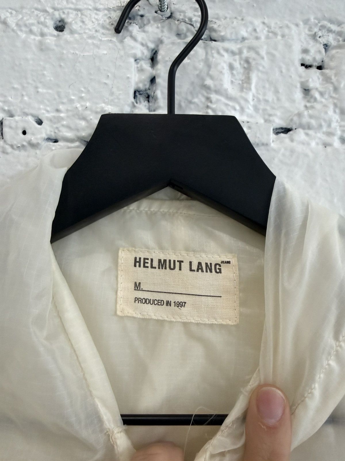 Helmut Lang 1997 HELMUT LANG TRANSPARENT RAIN JACKET Size US XS / EU 42 / 0 - 3 Thumbnail