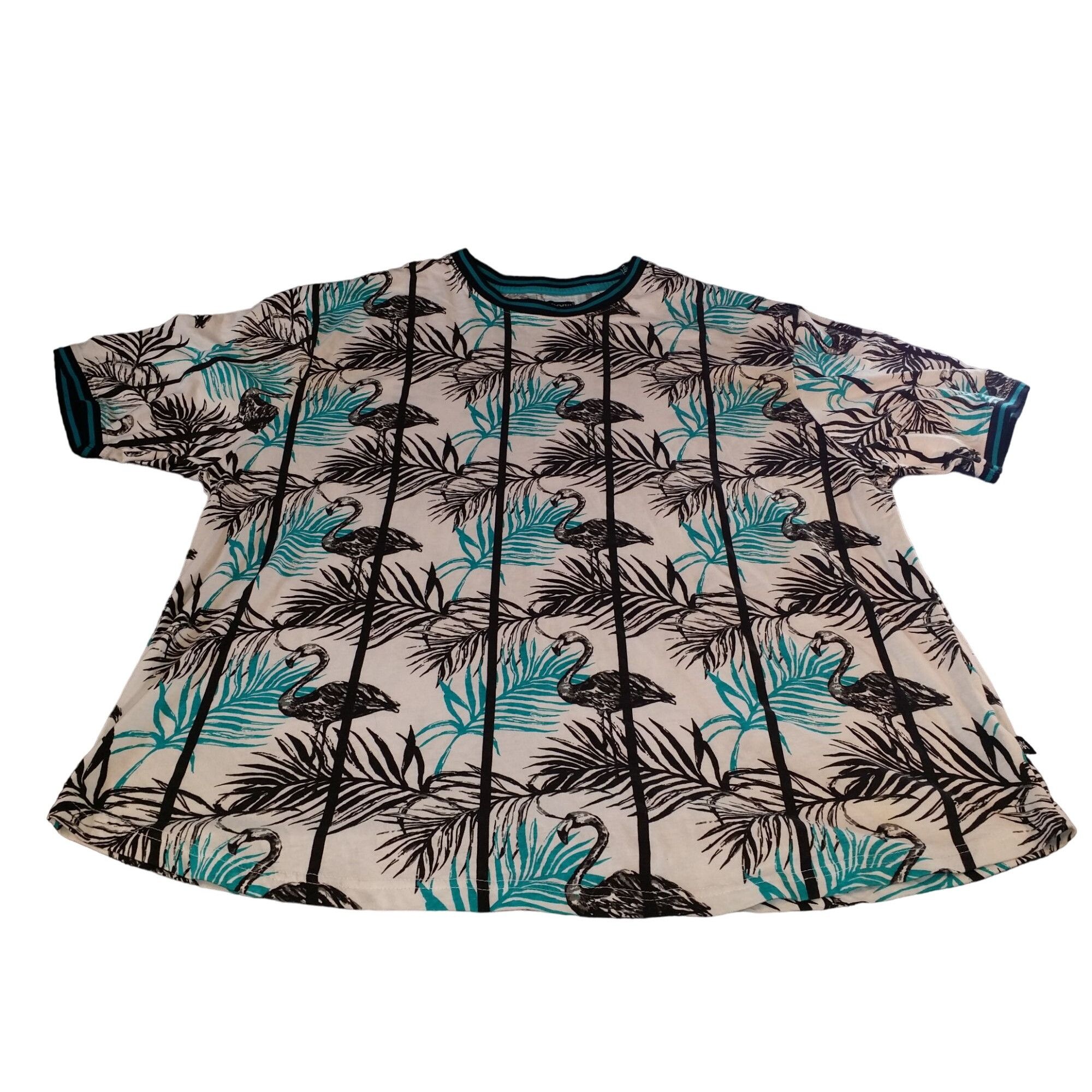 Other Red Ape MCMXXXIII Flamingo Tshirt Men Sz XXXL Multicolor Cas Size US XXL / EU 58 / 5 - 1 Thumbnail