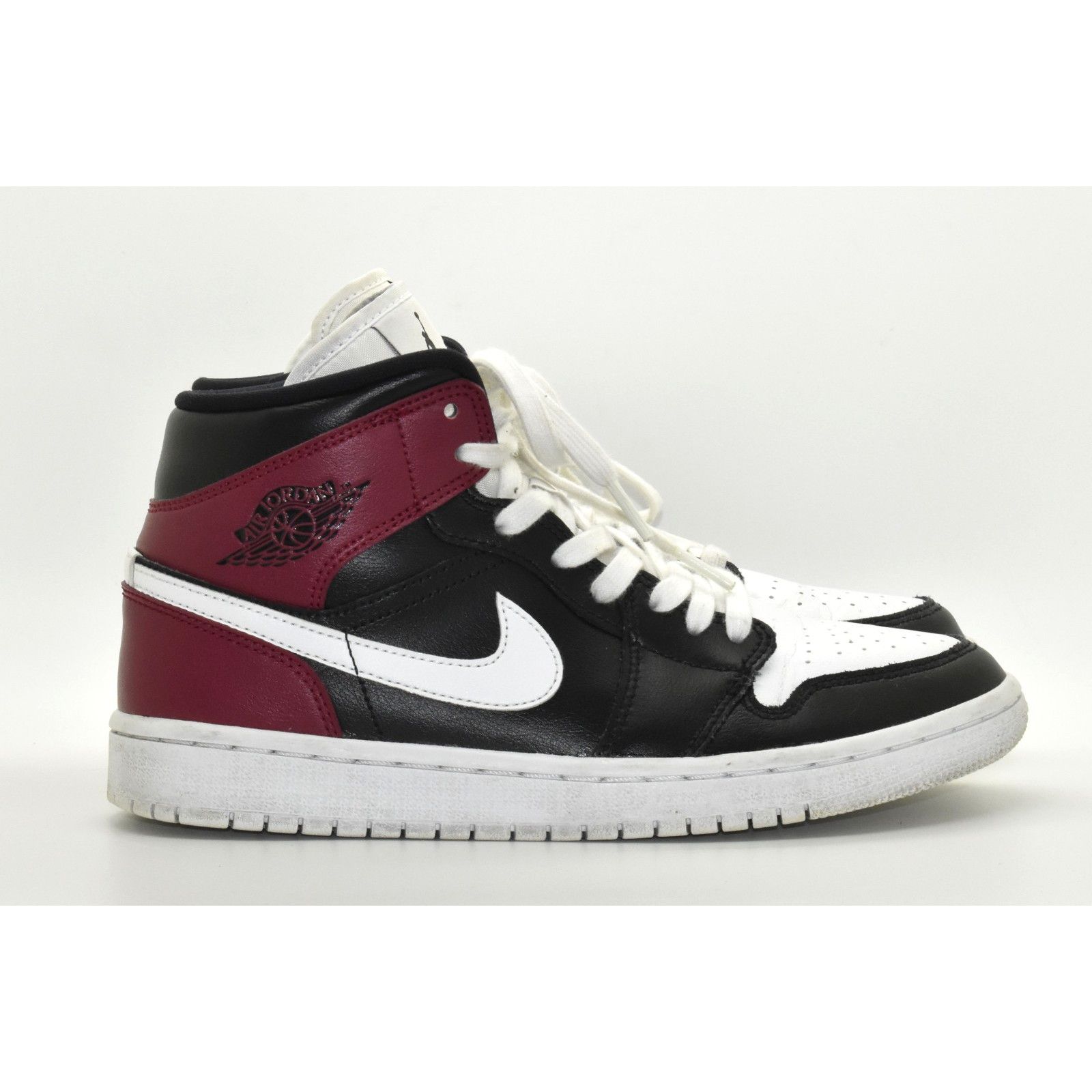 Nike NIKE AIR JORDAN 1 MID Blk/White Red Shoes BQ6472-016 Sz 8.5 Size US 8.5 / IT 38.5 - 2 Thumbnail